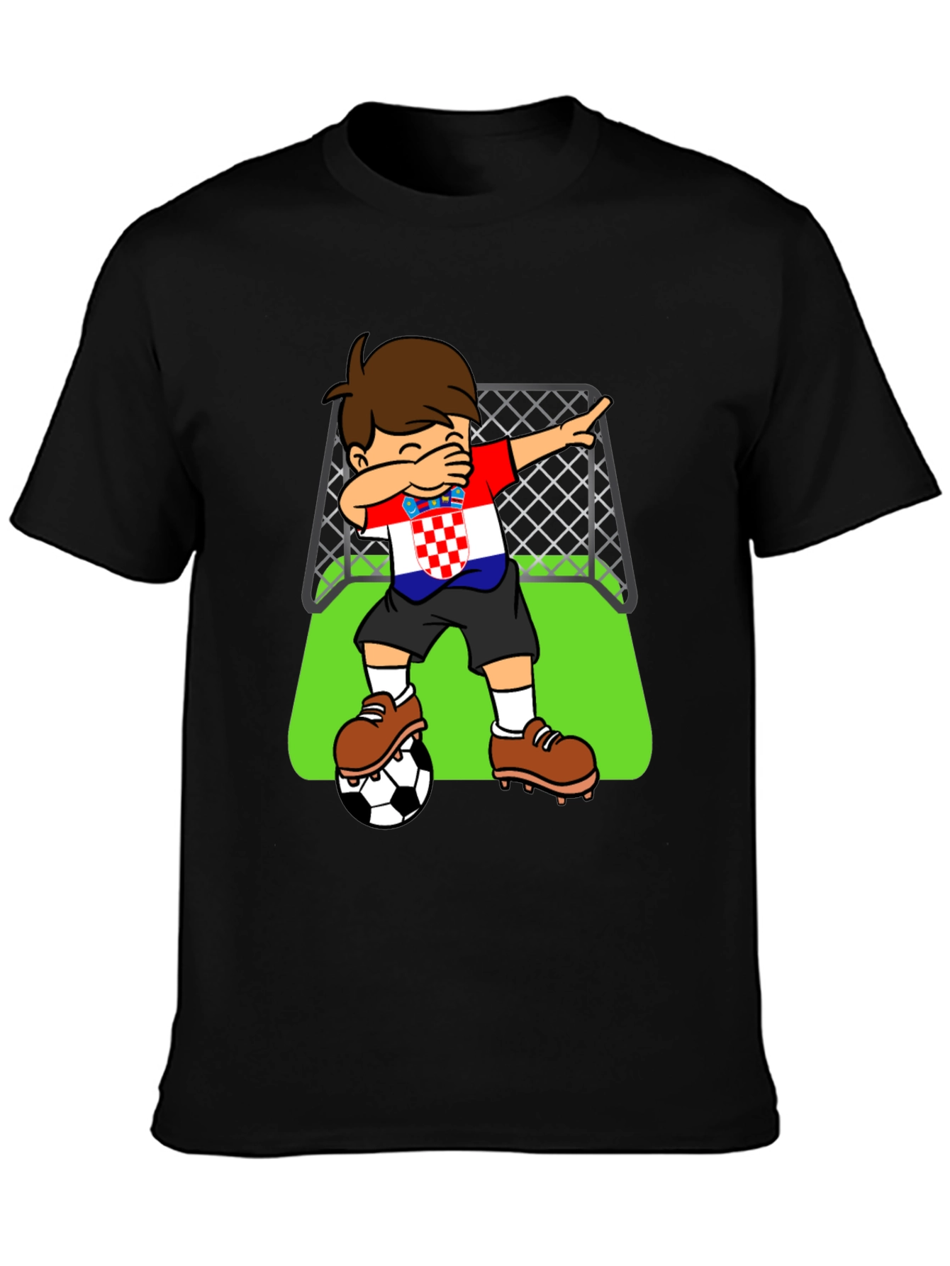 Croatia Soccer Dab T-Shirt