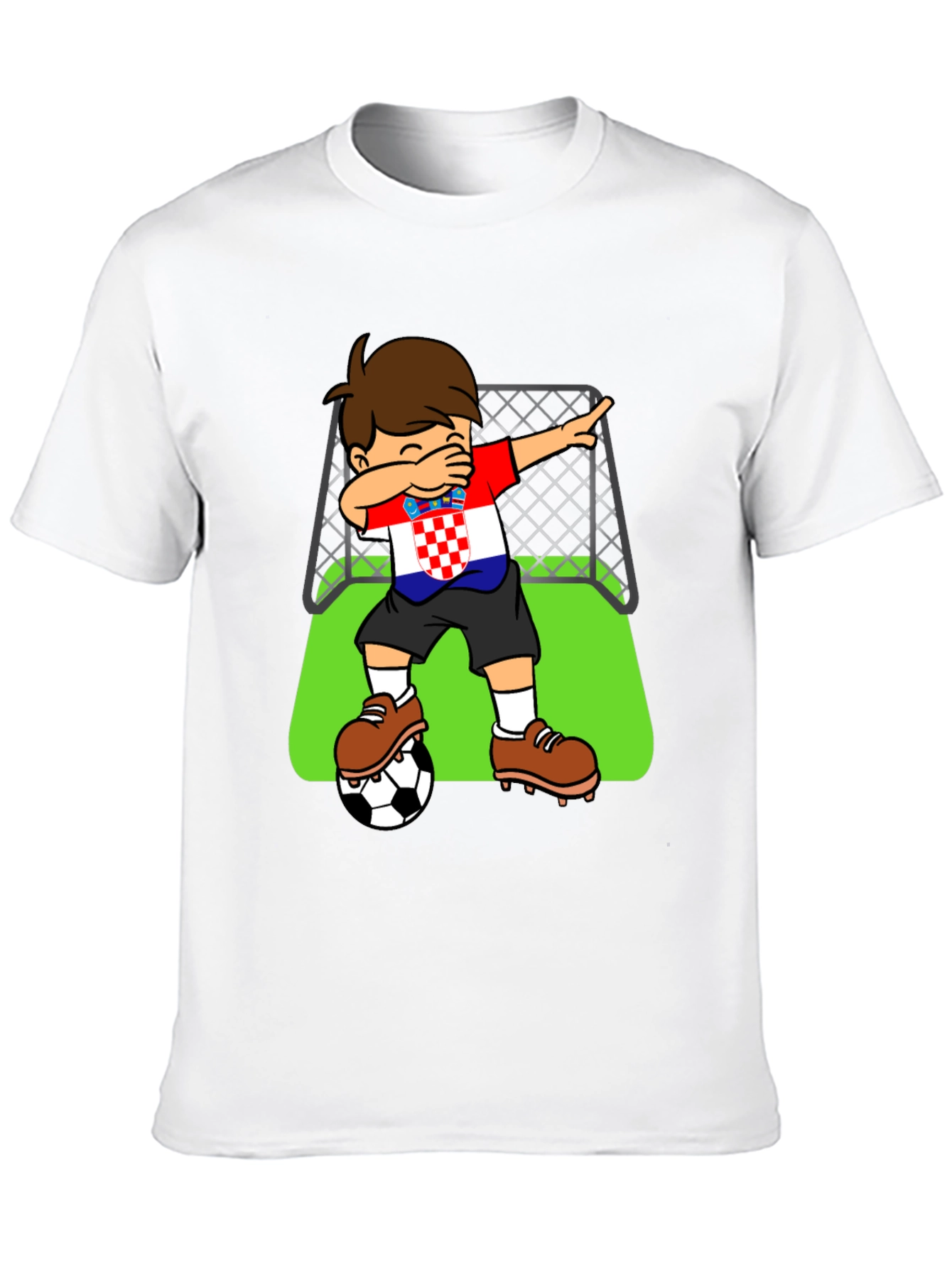 Croatia Soccer Dab T-Shirt