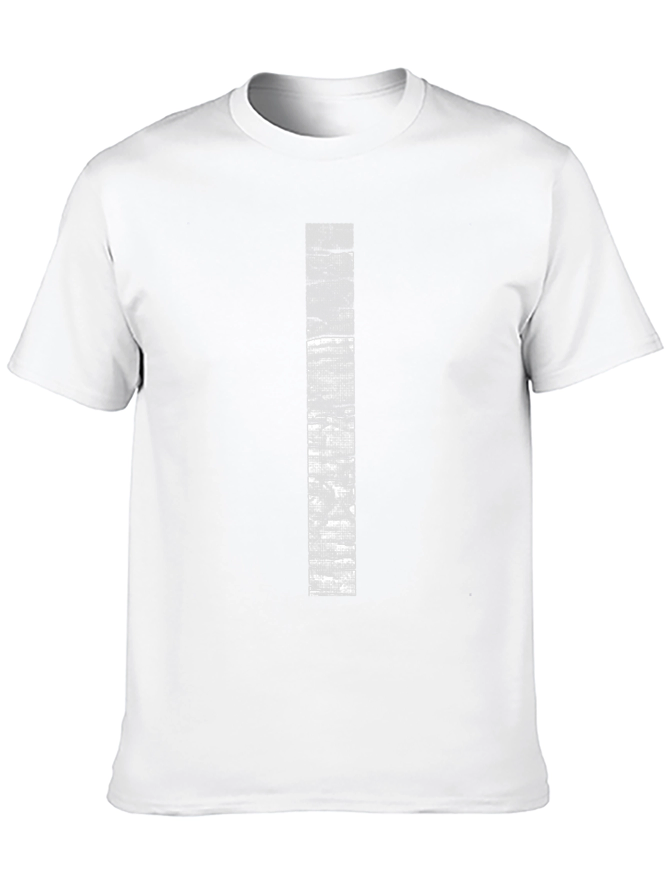Stone Brick Graphic Print Black T-Shirt