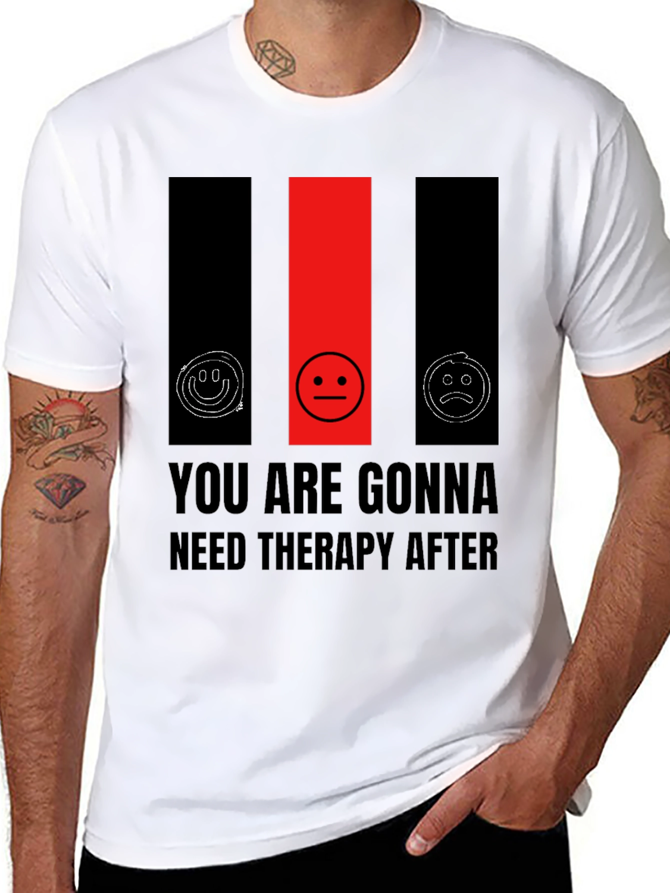 Therapy After Graphic Tee - Trendy Casual Top