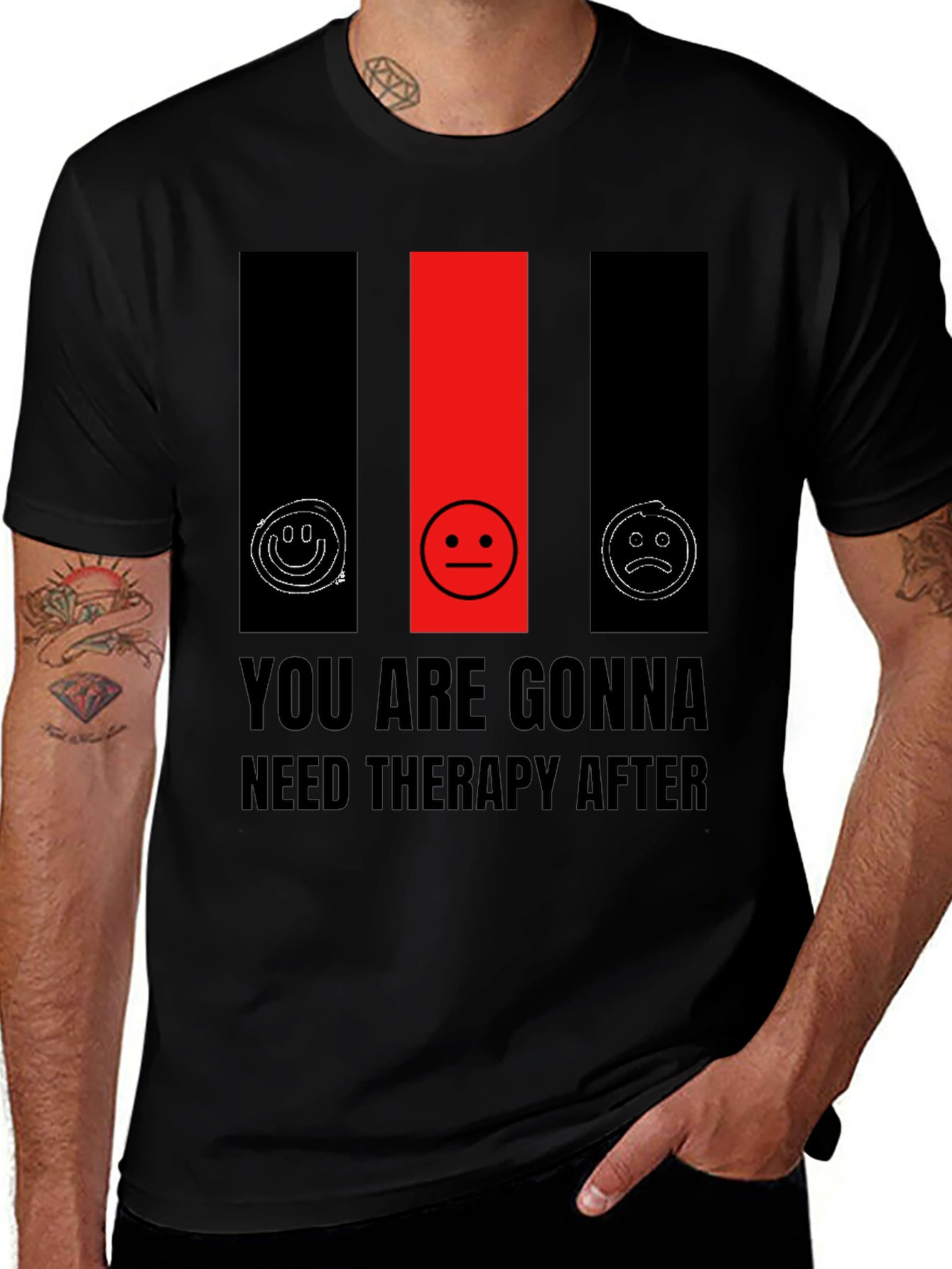 Therapy After Graphic Tee - Trendy Casual Top
