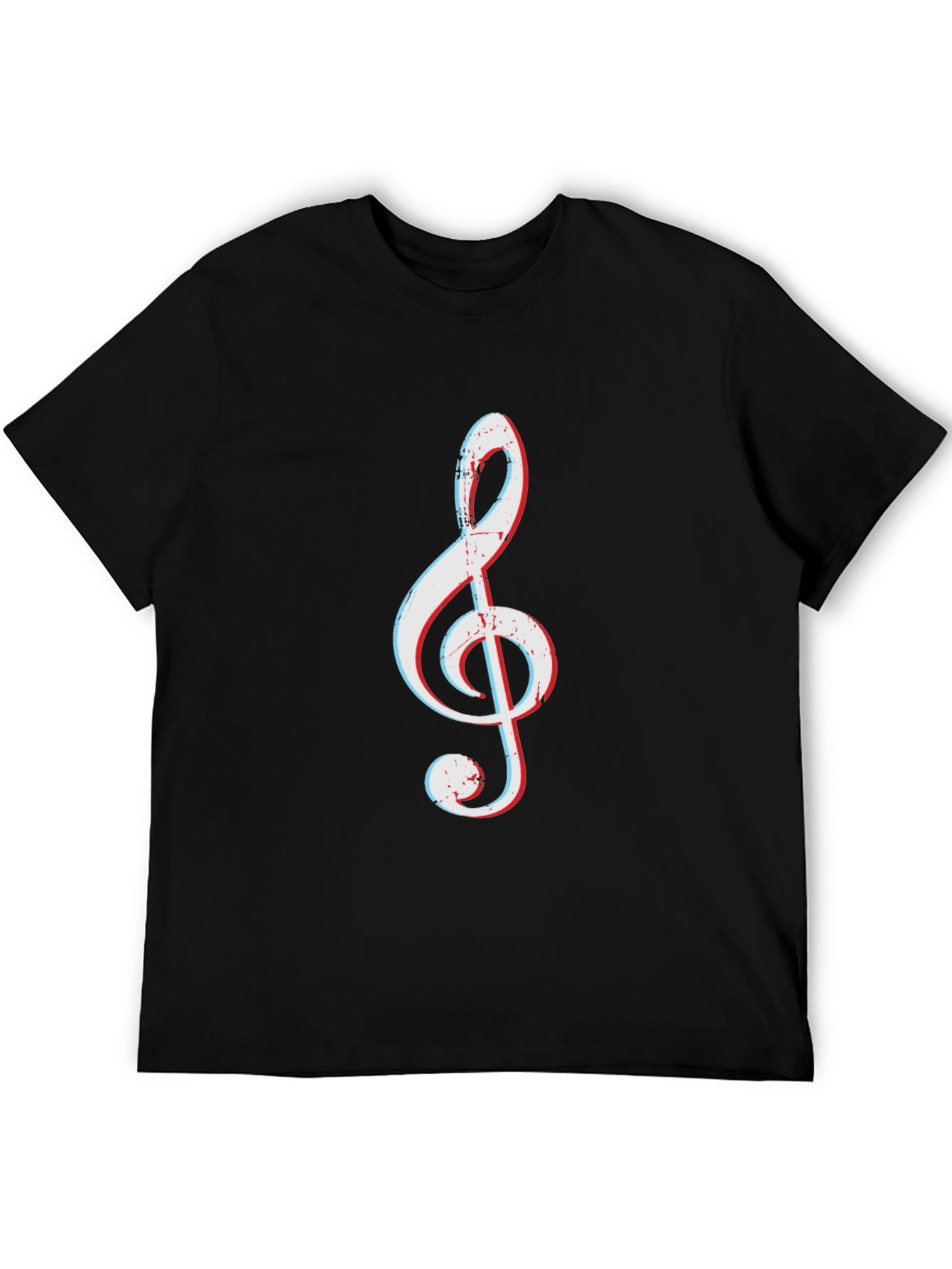 Treble Clef Graphic Tee - Music Lovers T-Shirt
