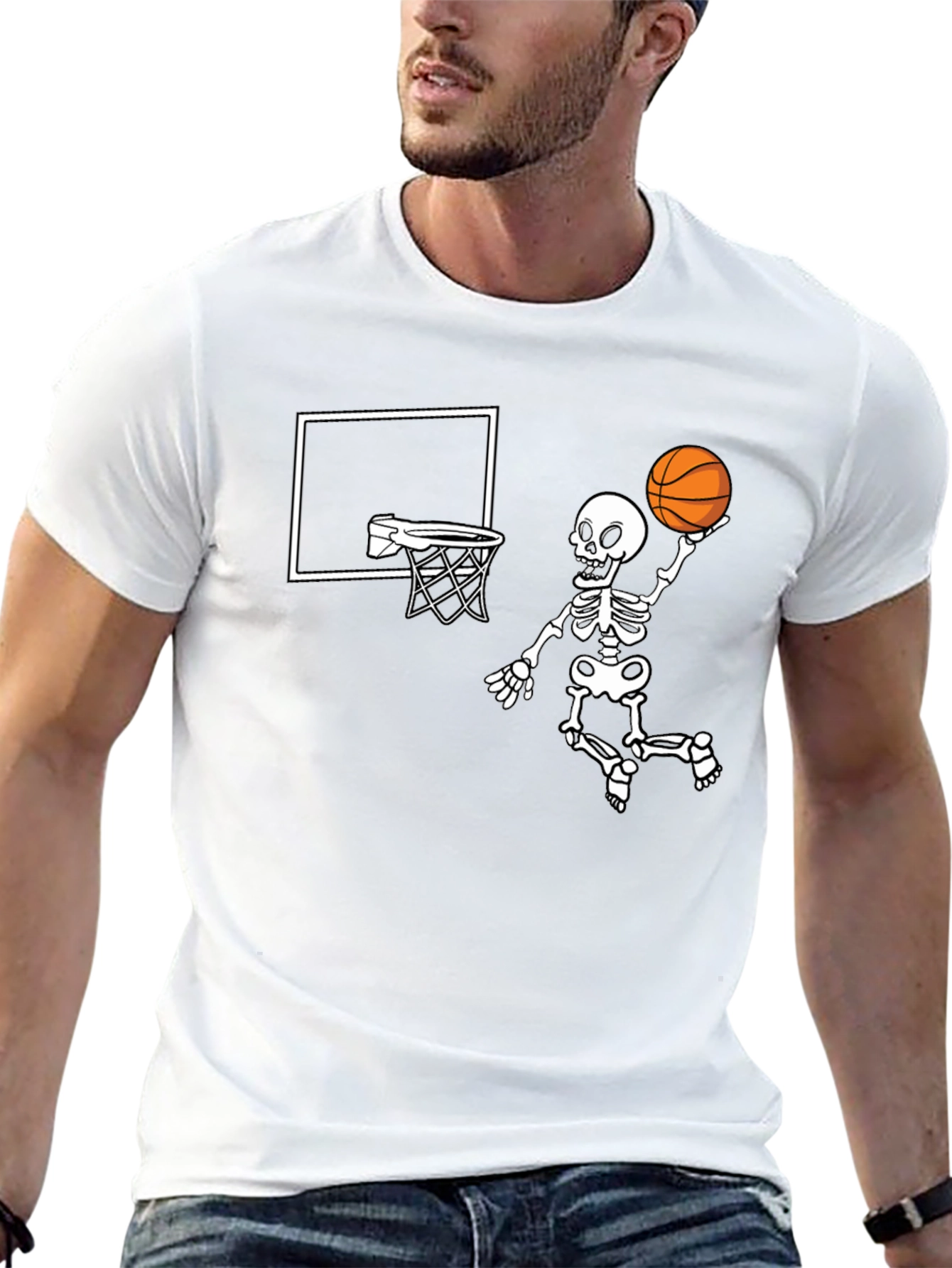 Skeleton Dunk Black T-Shirt