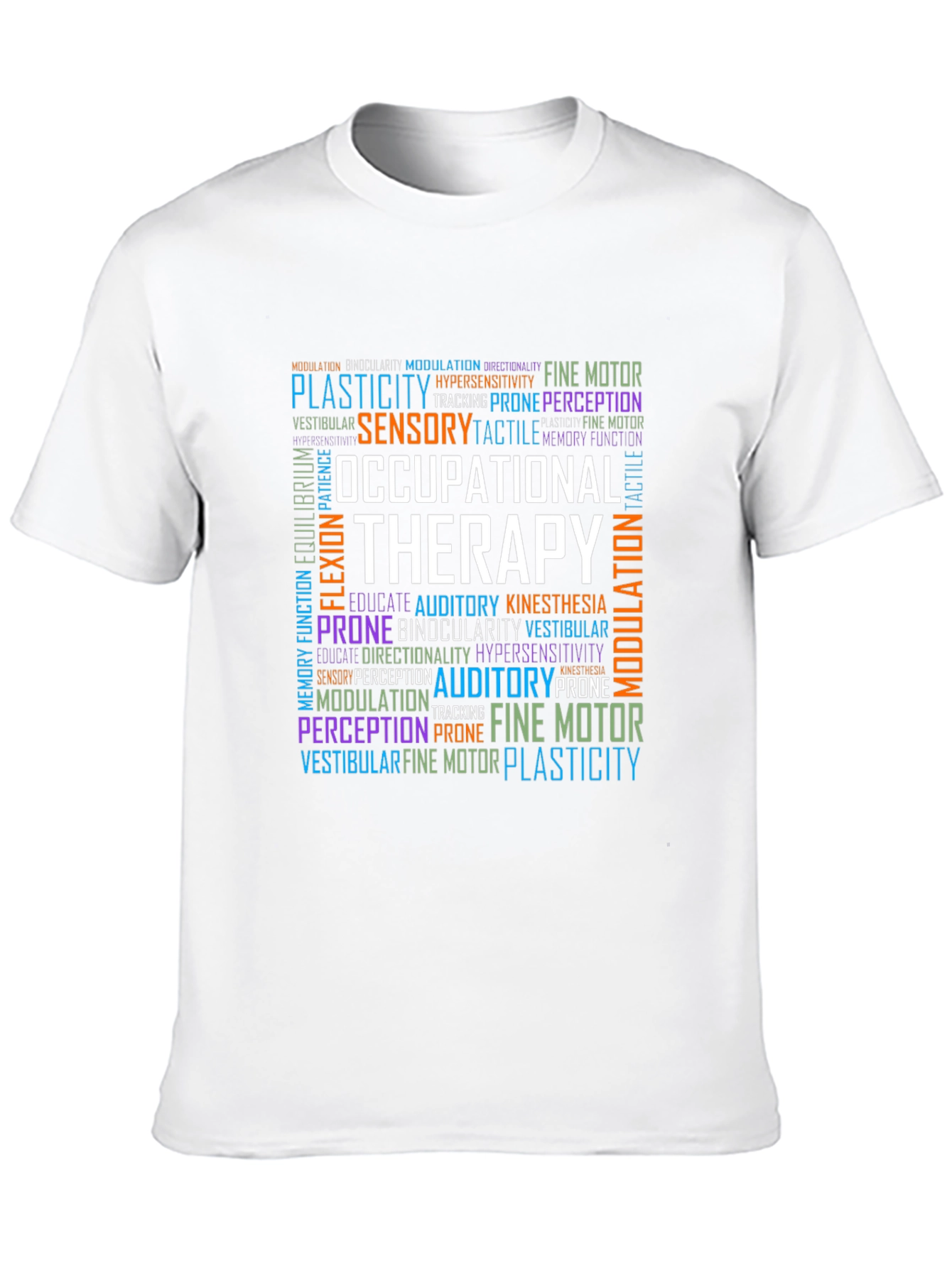 Occupational Therapy Word Cloud T-Shirt
