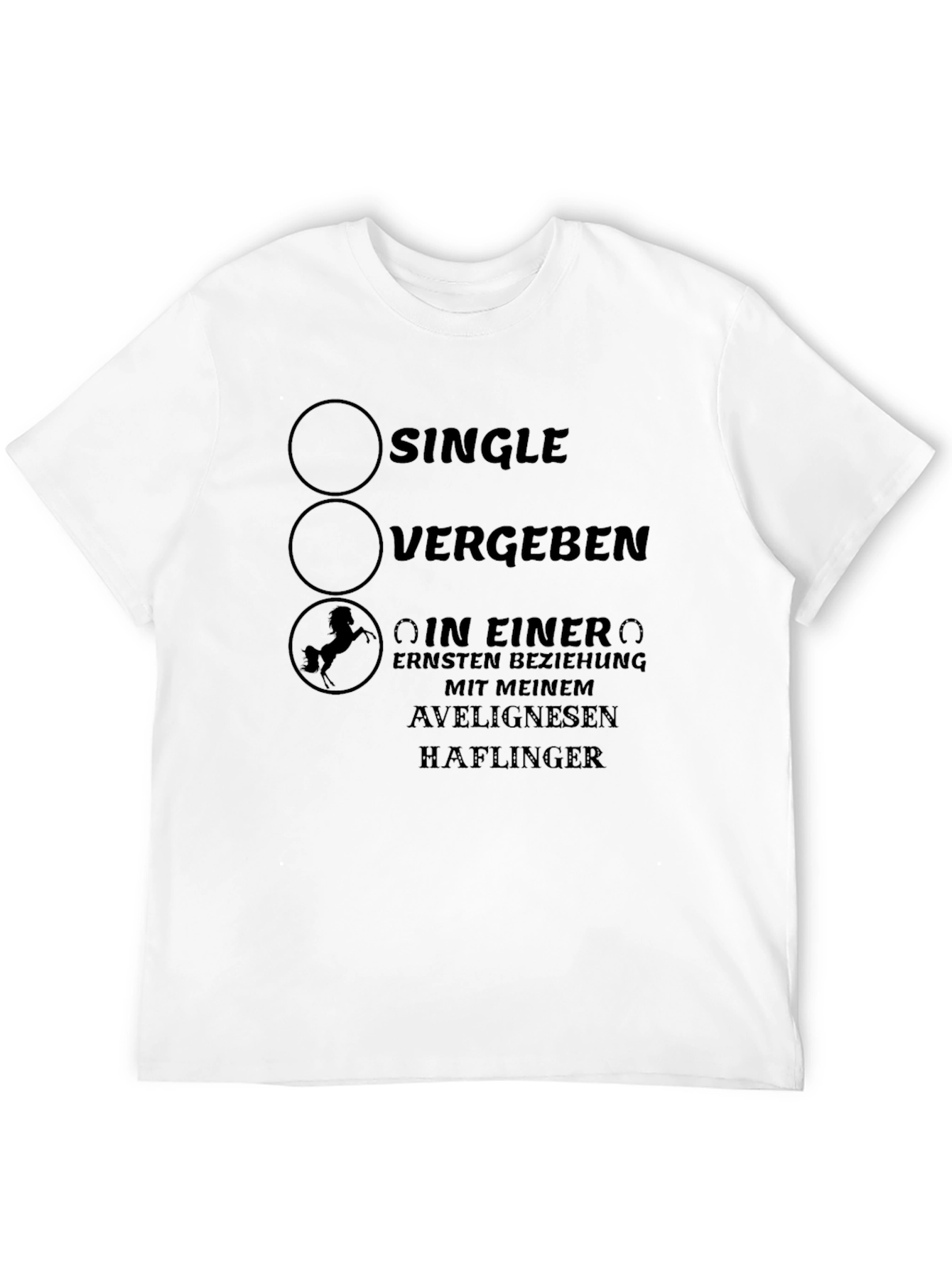 Single Vergeben Horse T-Shirt