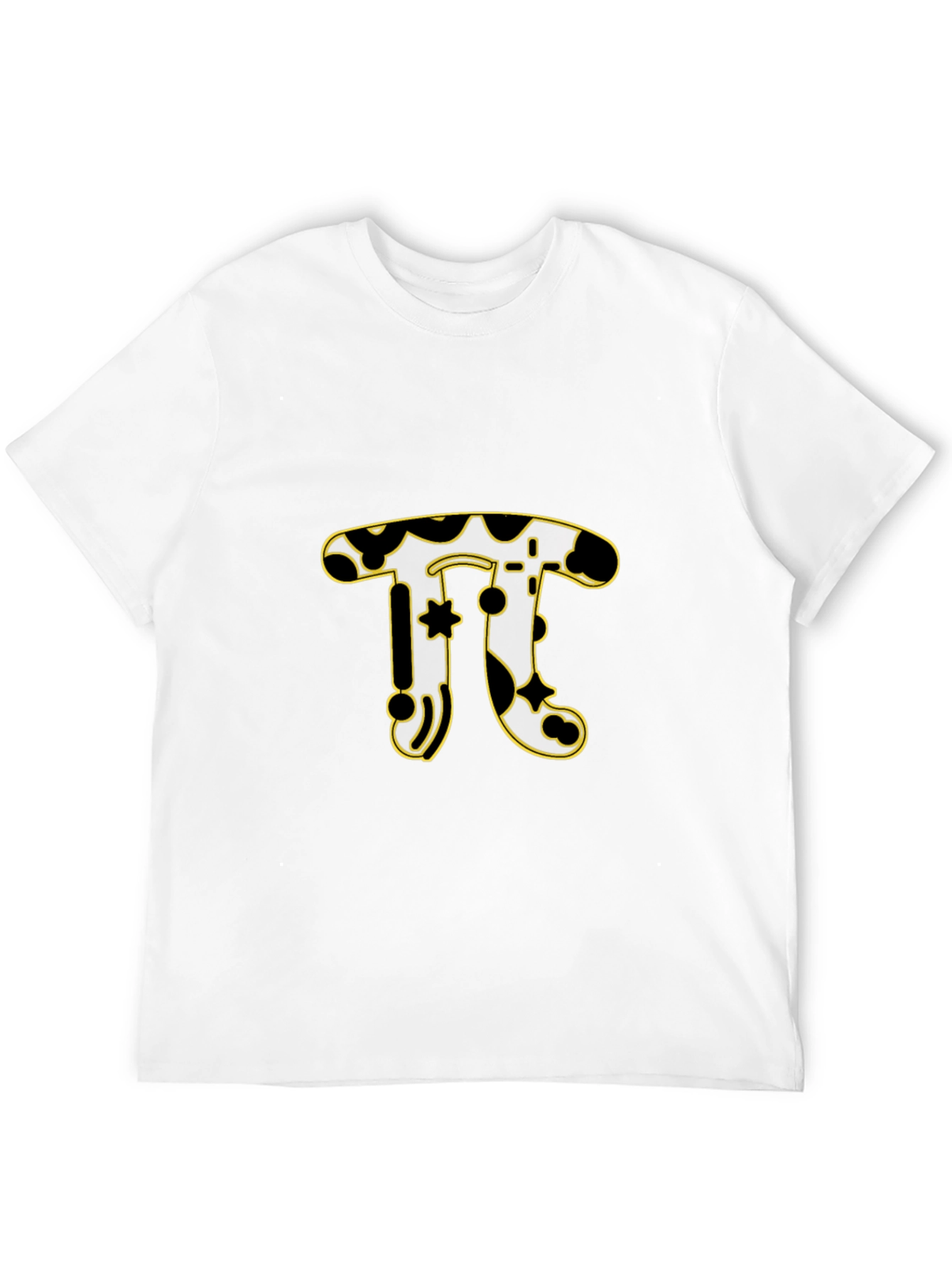 Black Pi T-Shirt - Math & Design Tee