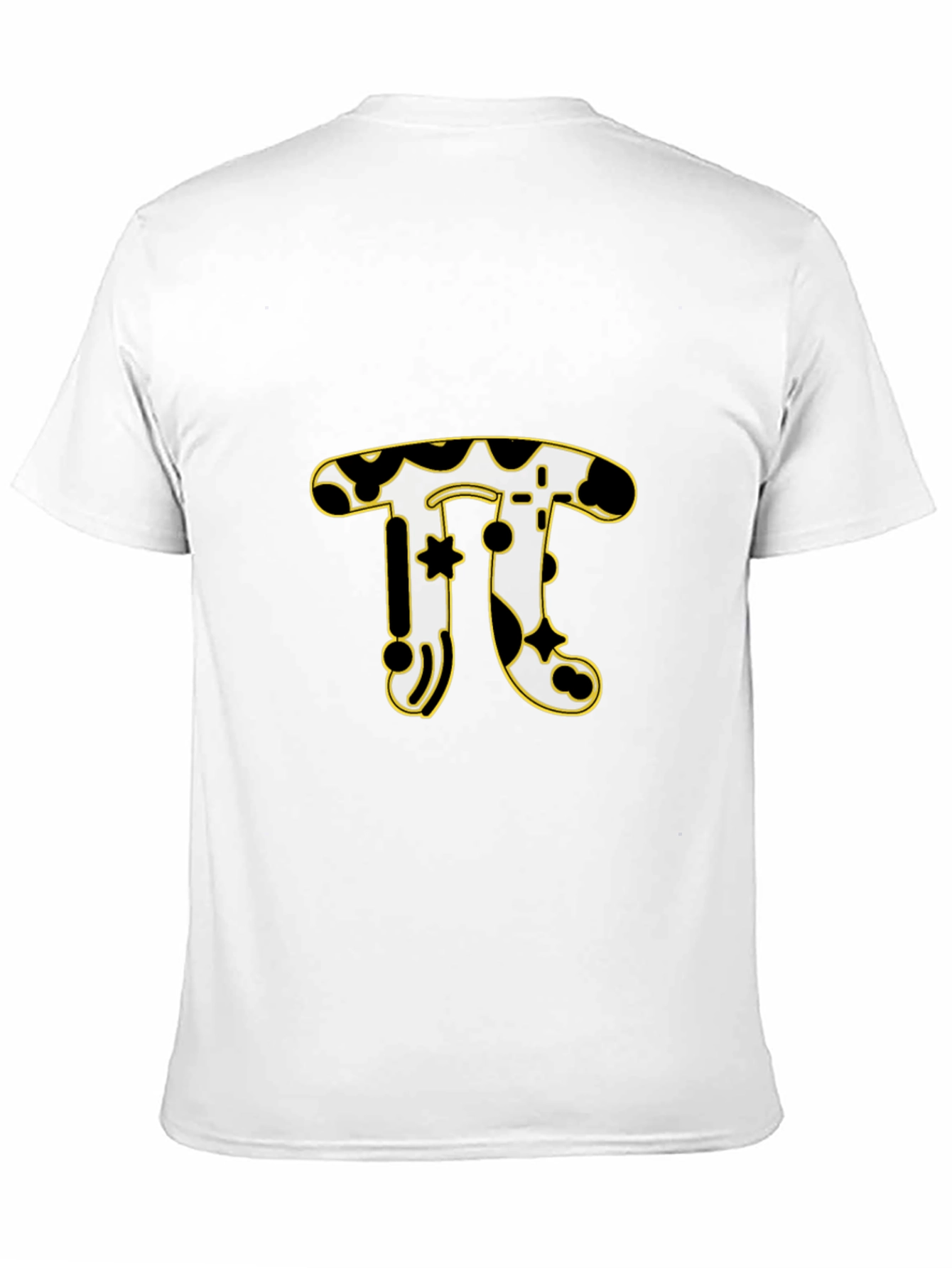 Black Pi T-Shirt - Math & Design Tee