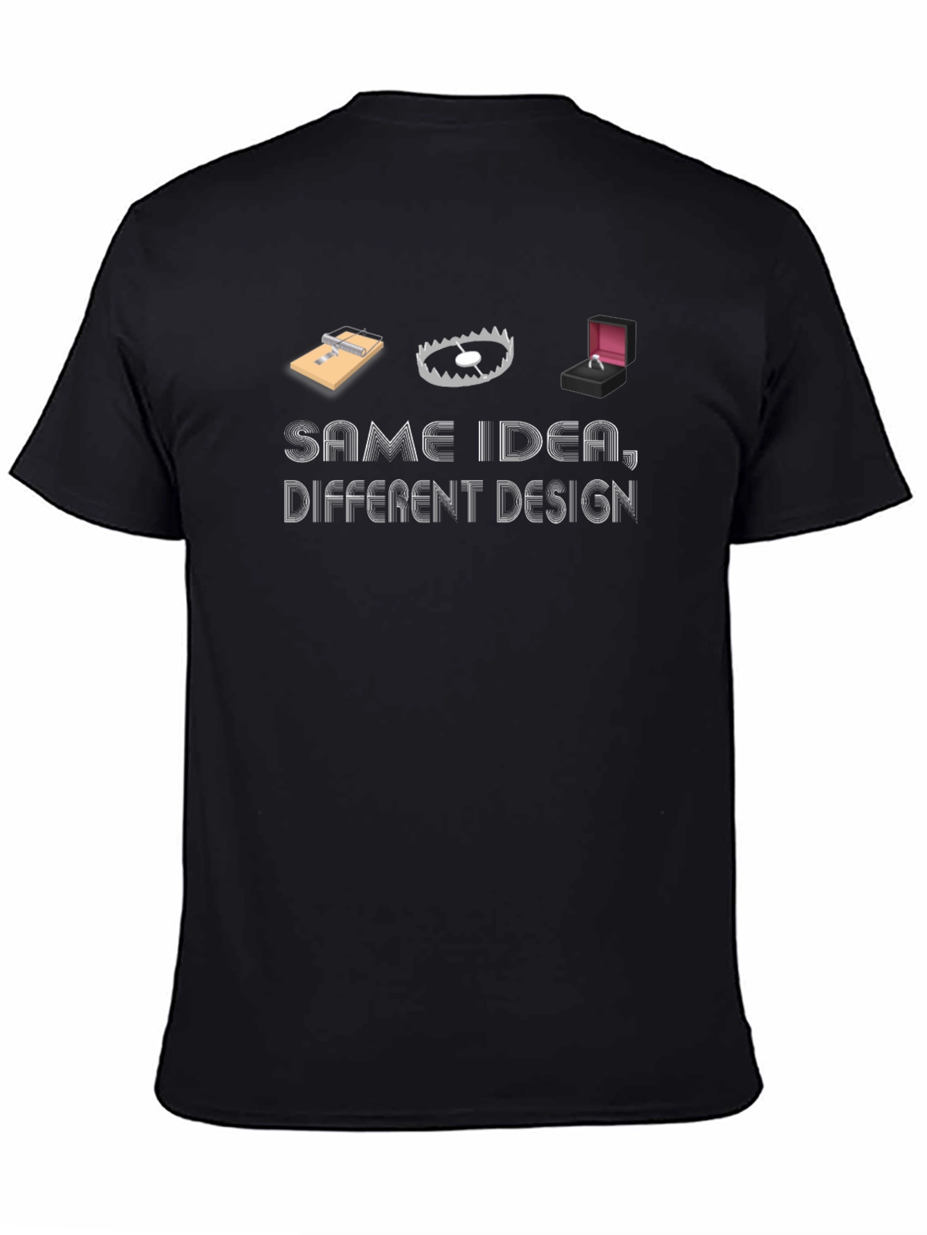Same Idea T-Shirt Funny Marriage Proposal Trap Tee
