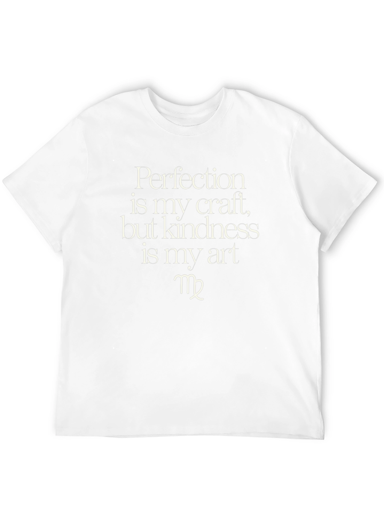 Perfection Craft Kindness Art Black T-Shirt