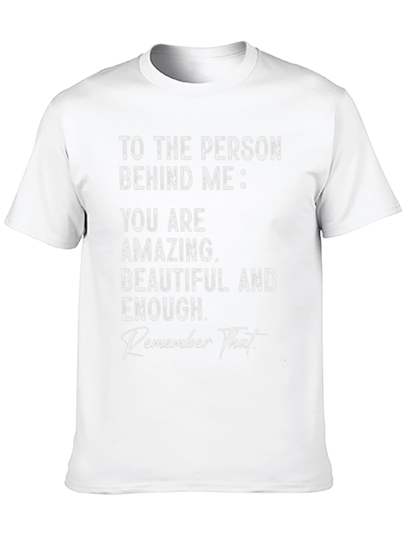 Inspirational Graphic Tee - You Are Amazing