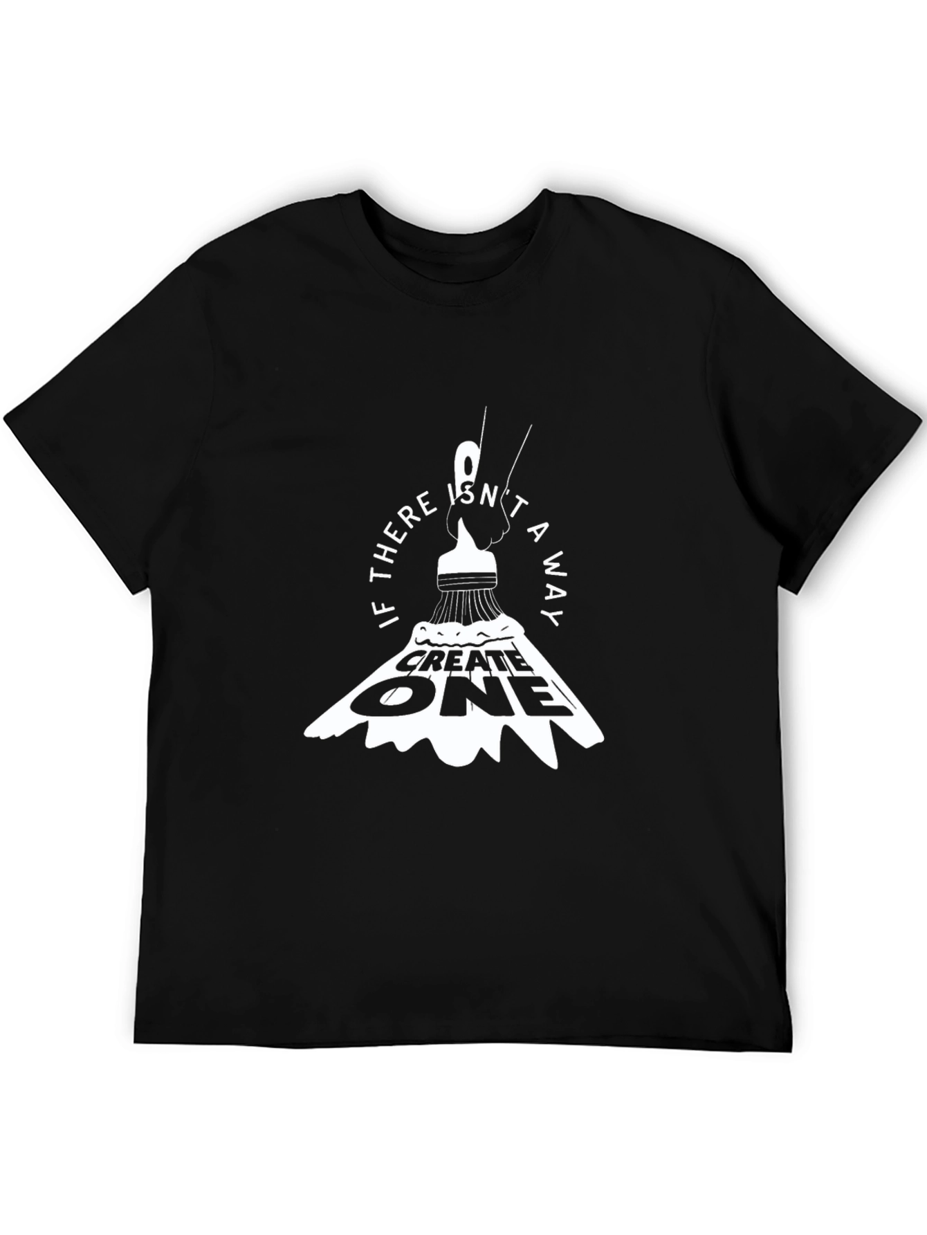 Create One Graphic Tee - Inspiring Brush Stroke Design