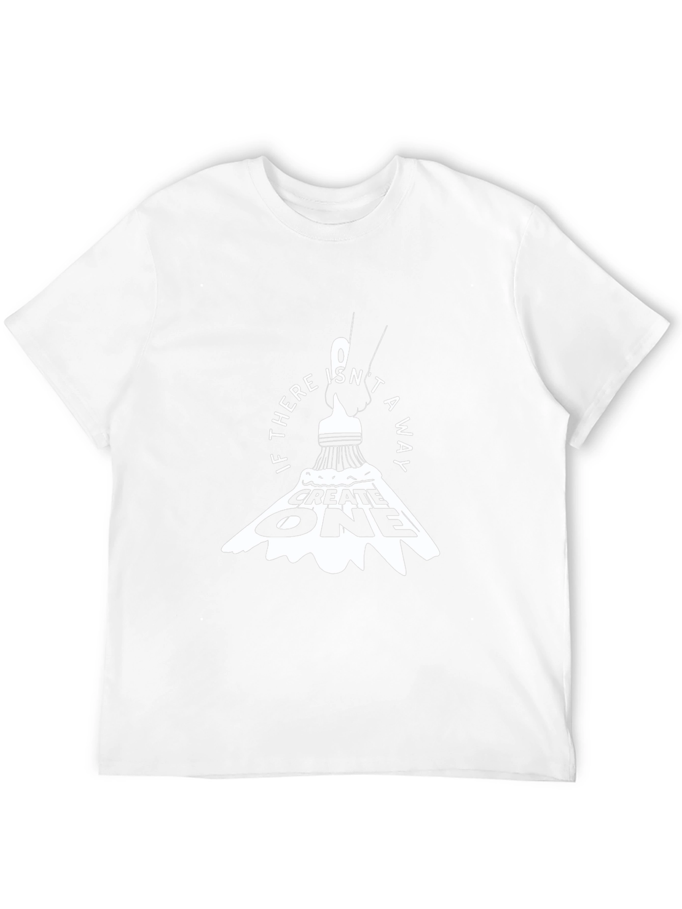 Create One Graphic Tee - Inspiring Brush Stroke Design