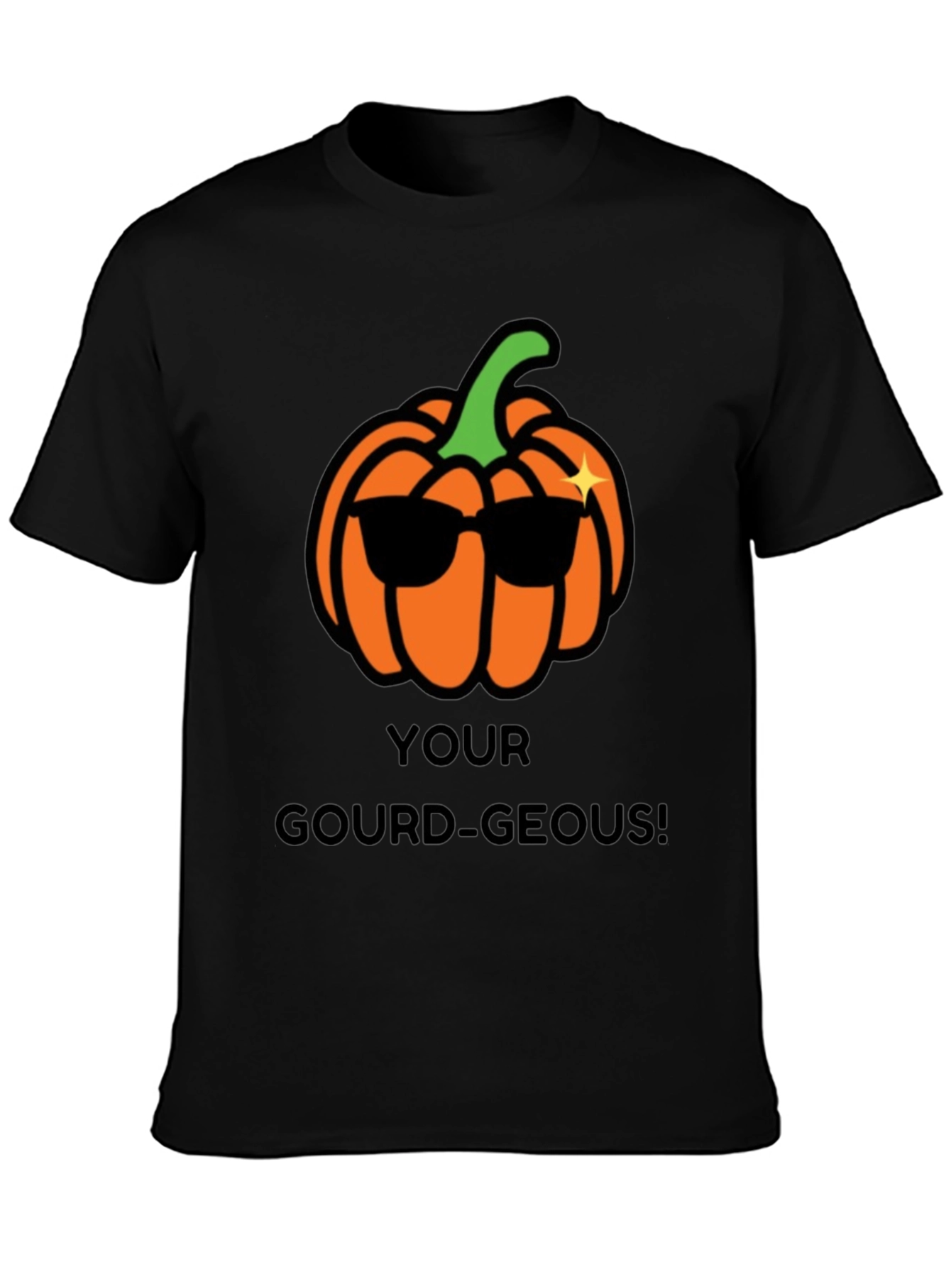 Your Gourd-Geous Halloween T-Shirt