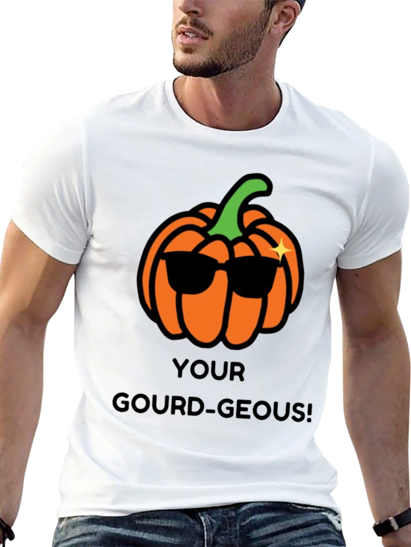 Your Gourd-Geous Halloween T-Shirt