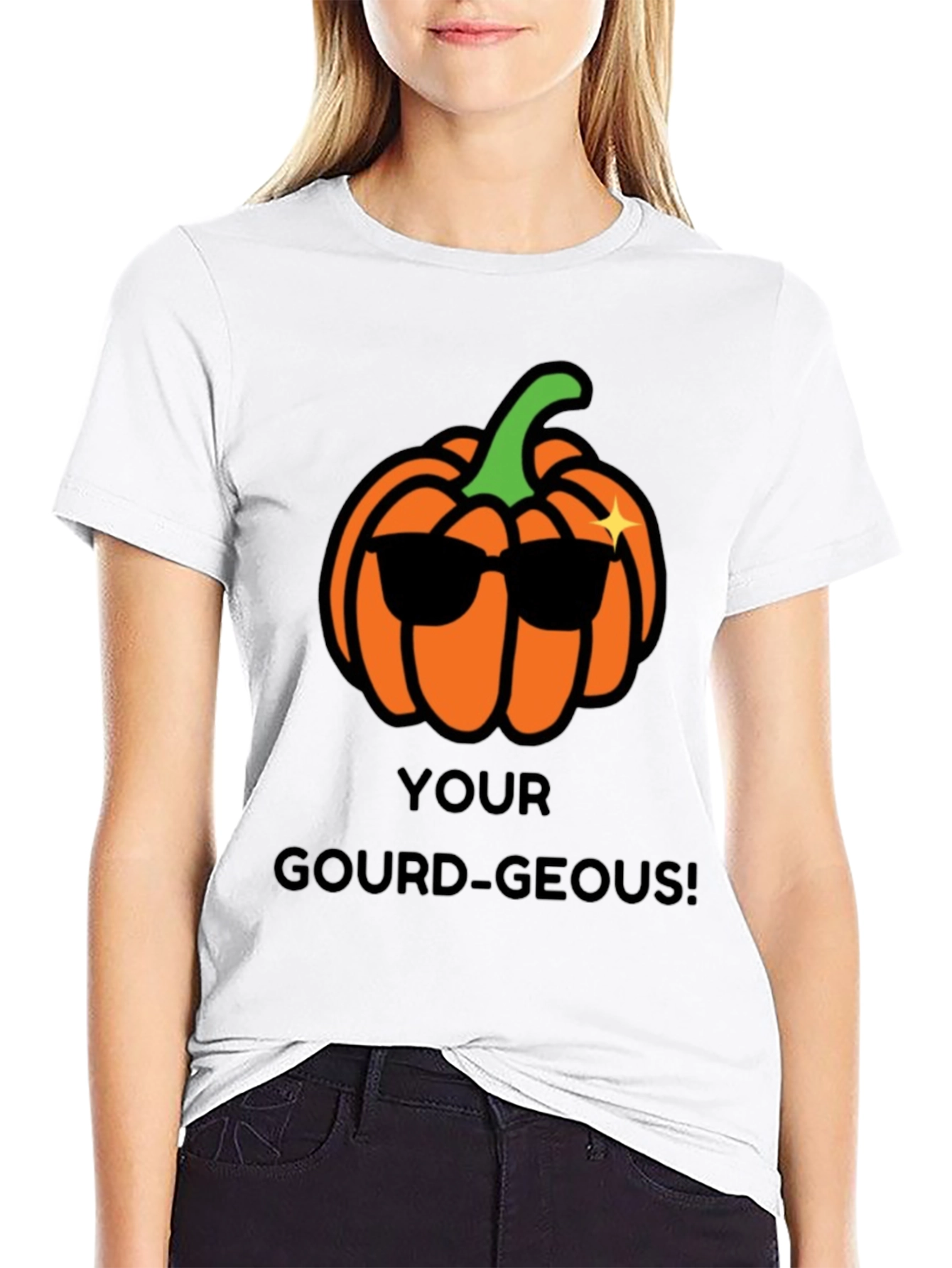 Your Gourd-Geous Halloween T-Shirt