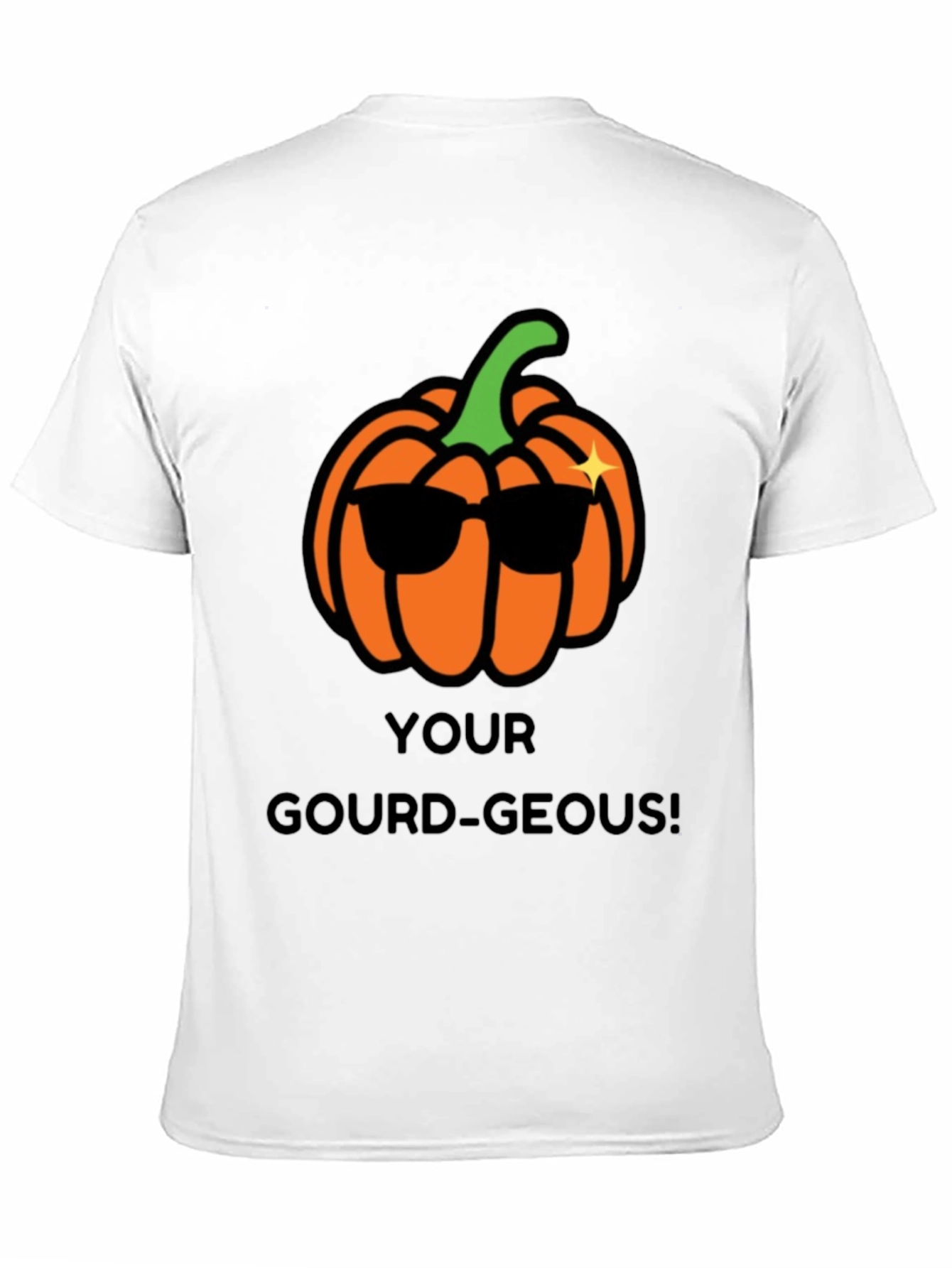 Your Gourd-Geous Halloween T-Shirt