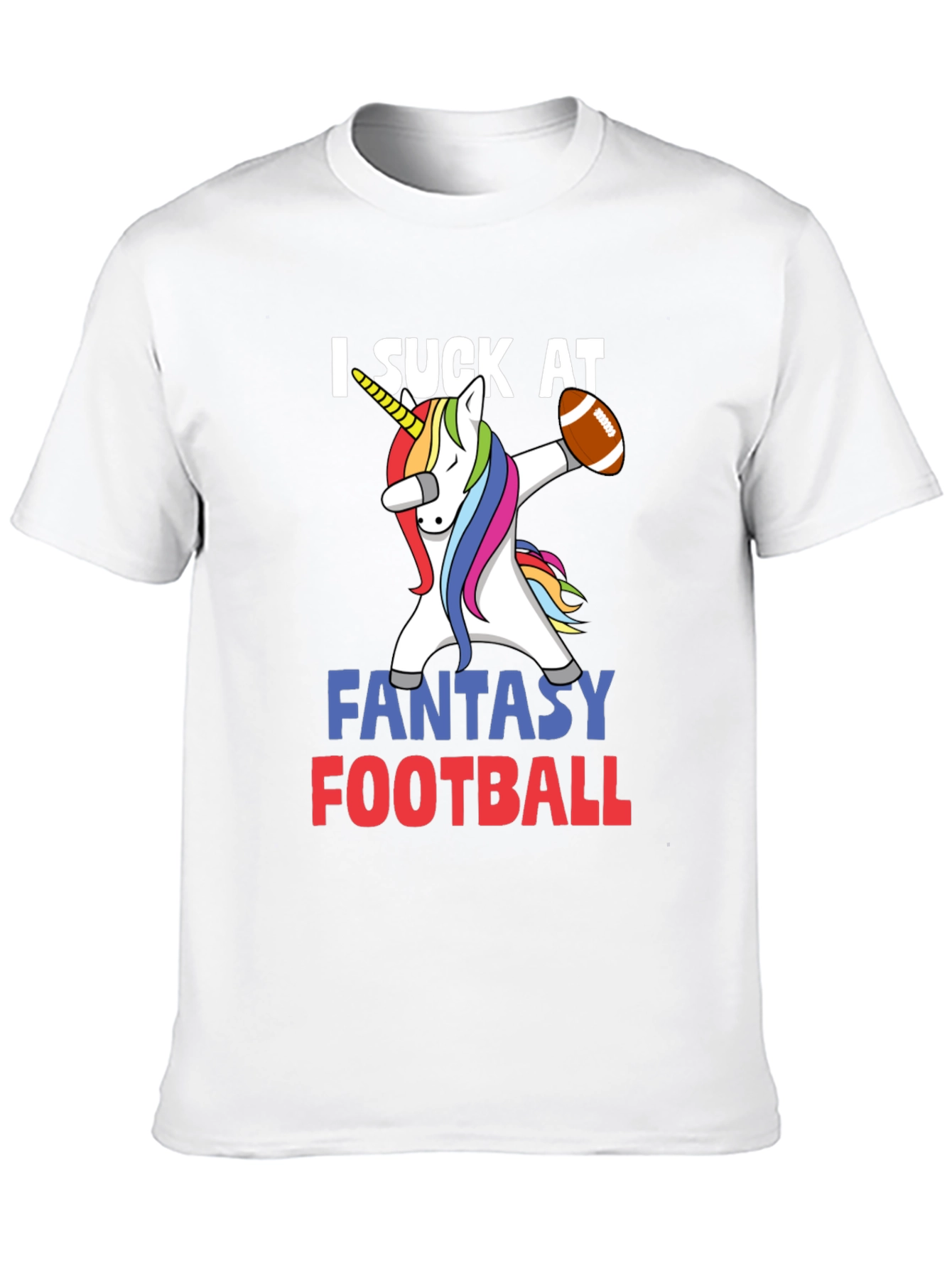 Funny Unicorn Fantasy Football T-Shirt