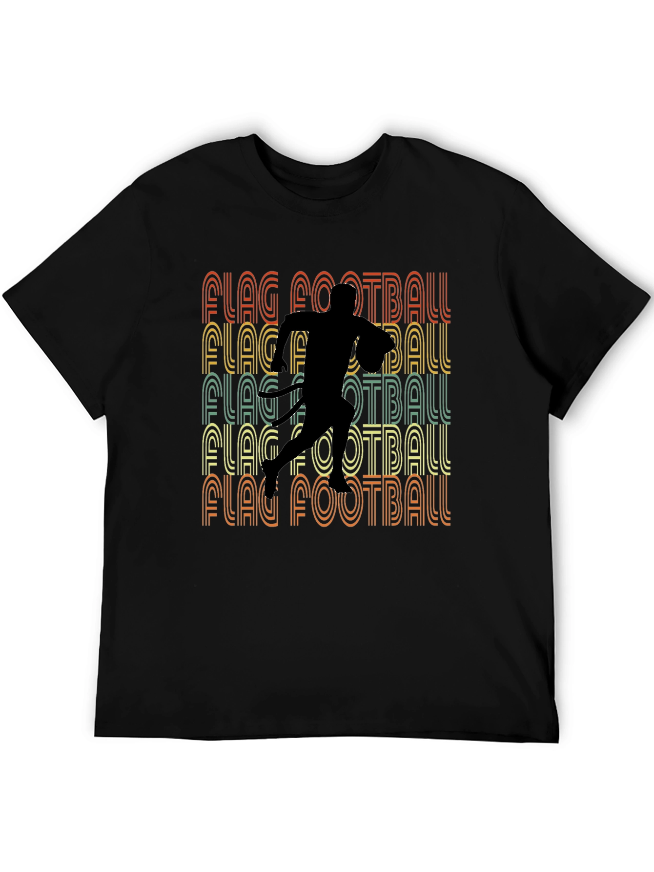 Retro Flag Football T-Shirt - Sportswear