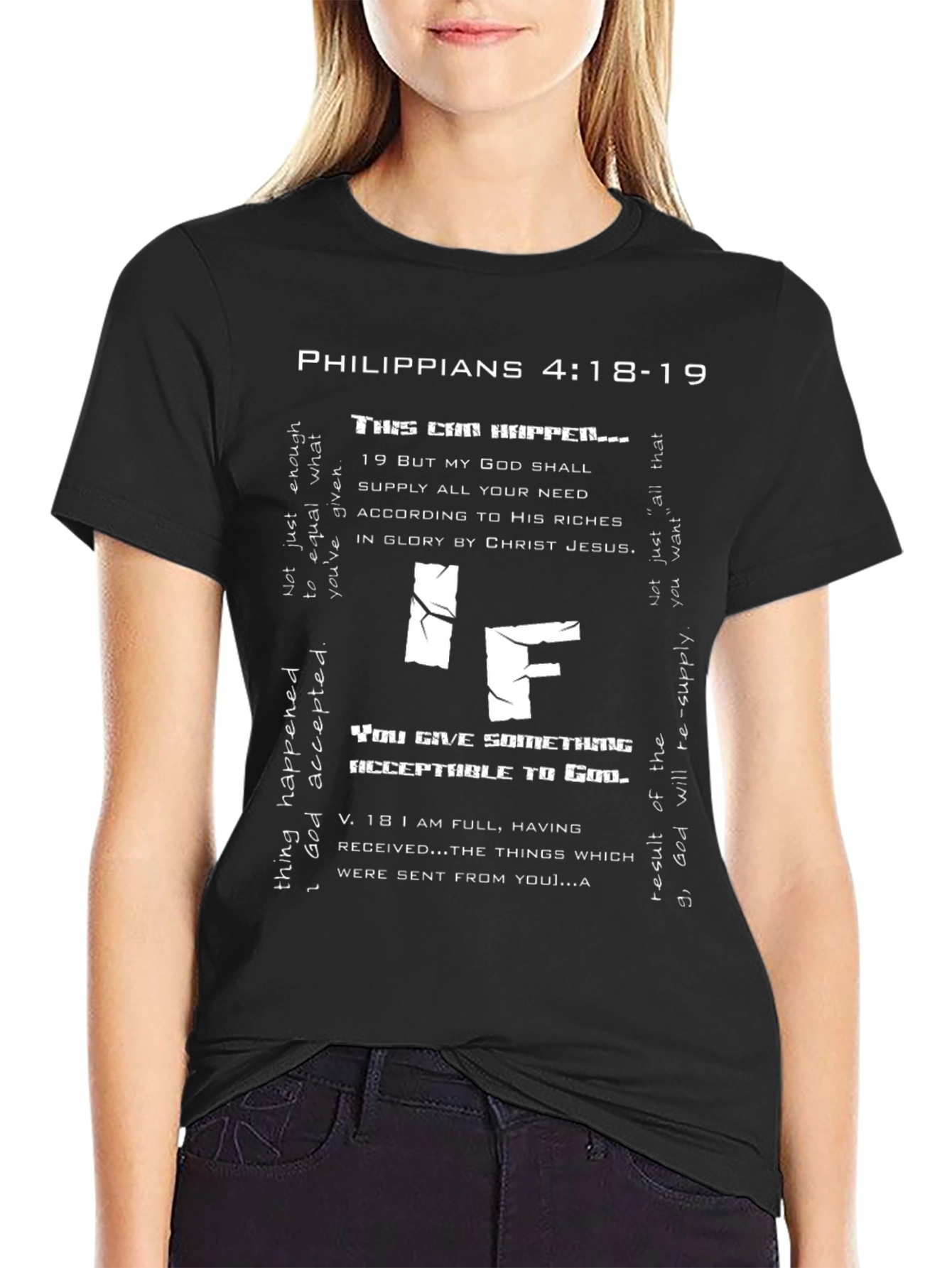 Philippians 4:18-19 Christian T-Shirt