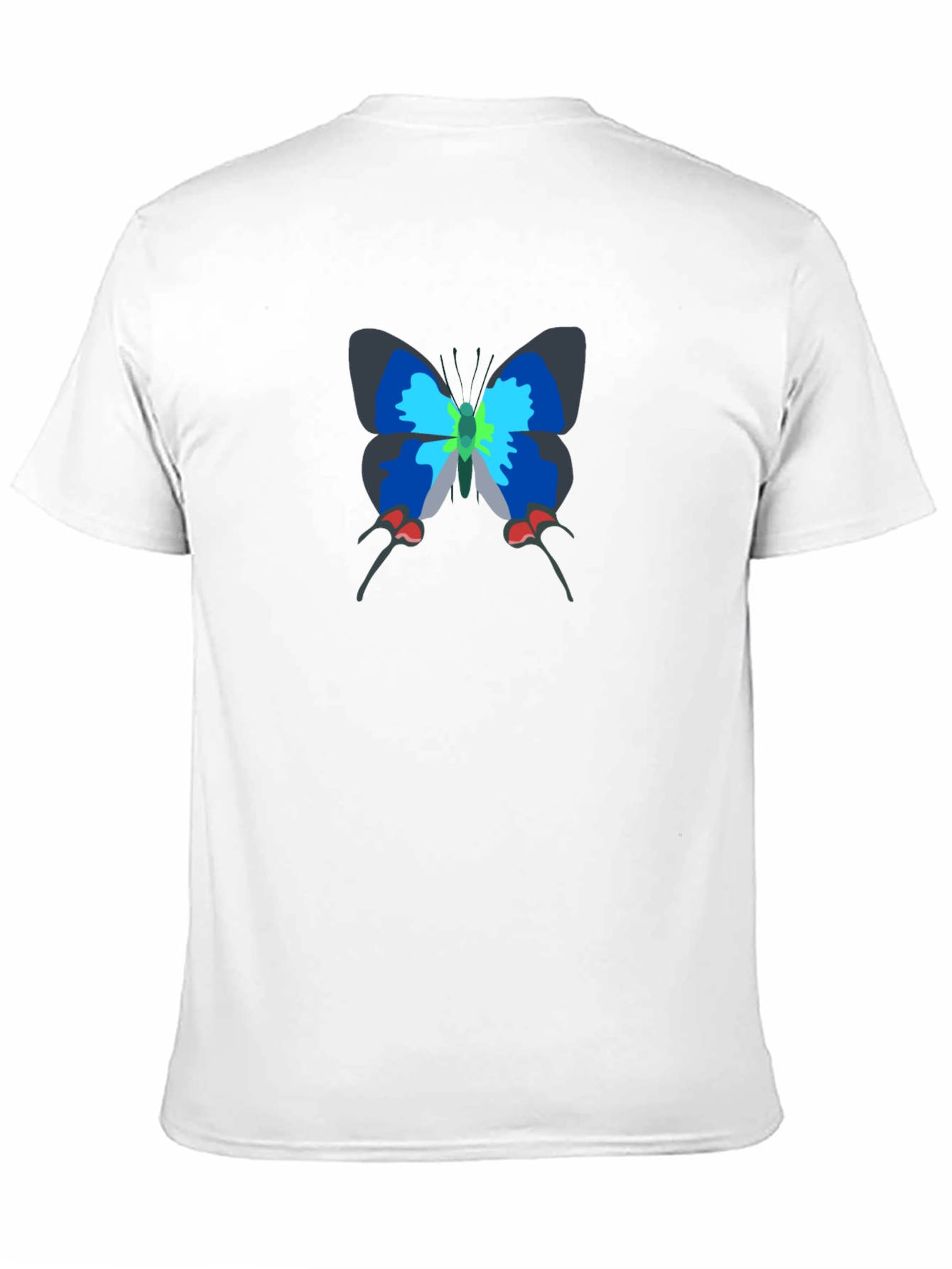 Butterfly Graphic Black T-Shirt