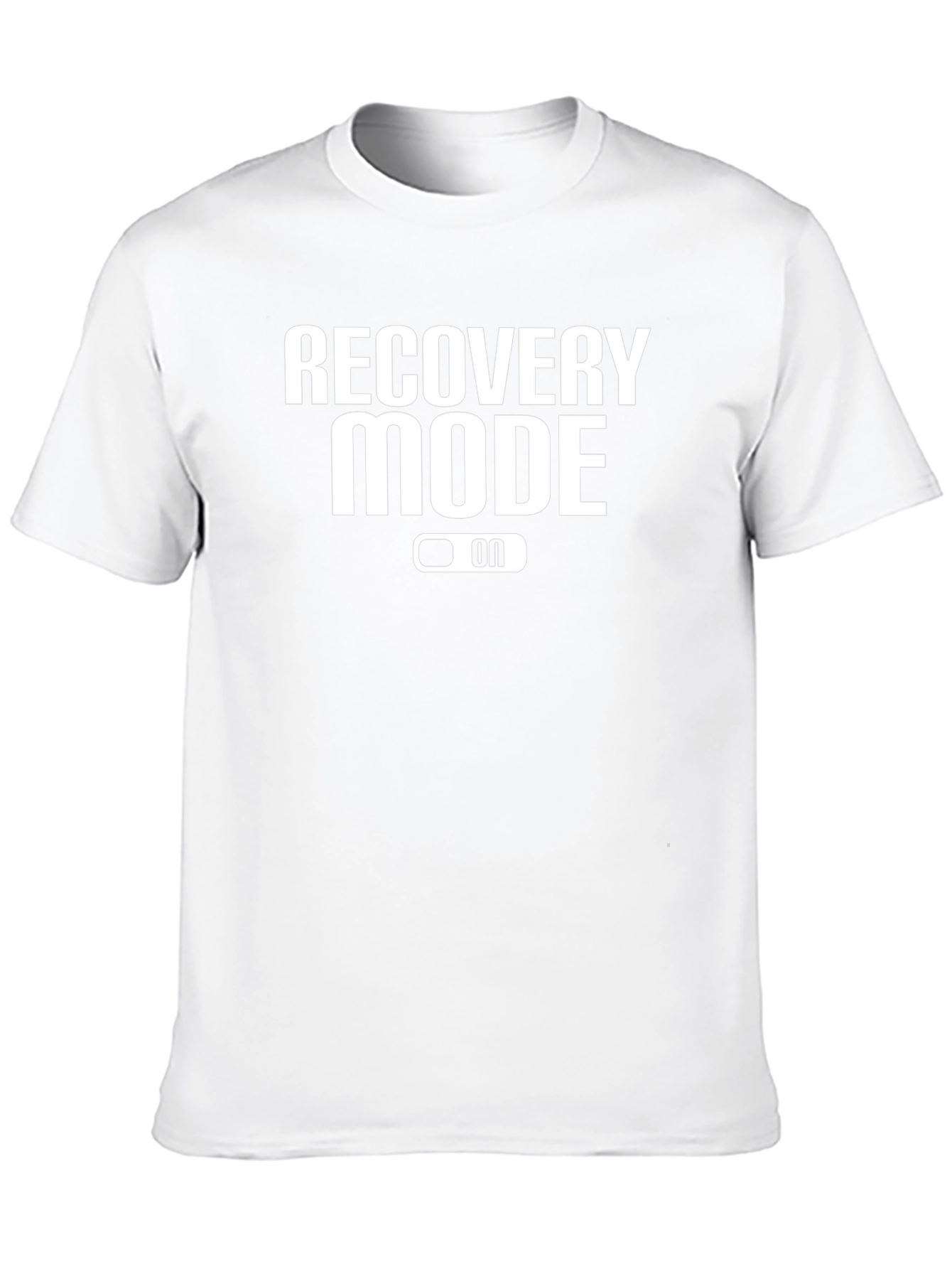 Recovery Mode On - Novelty Graphic T-Shirt