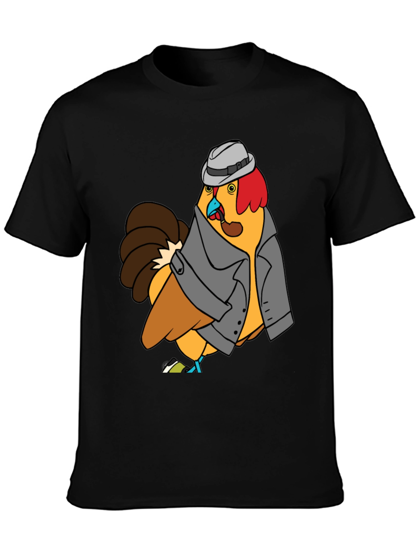 Detective Chicken Graphic Tee