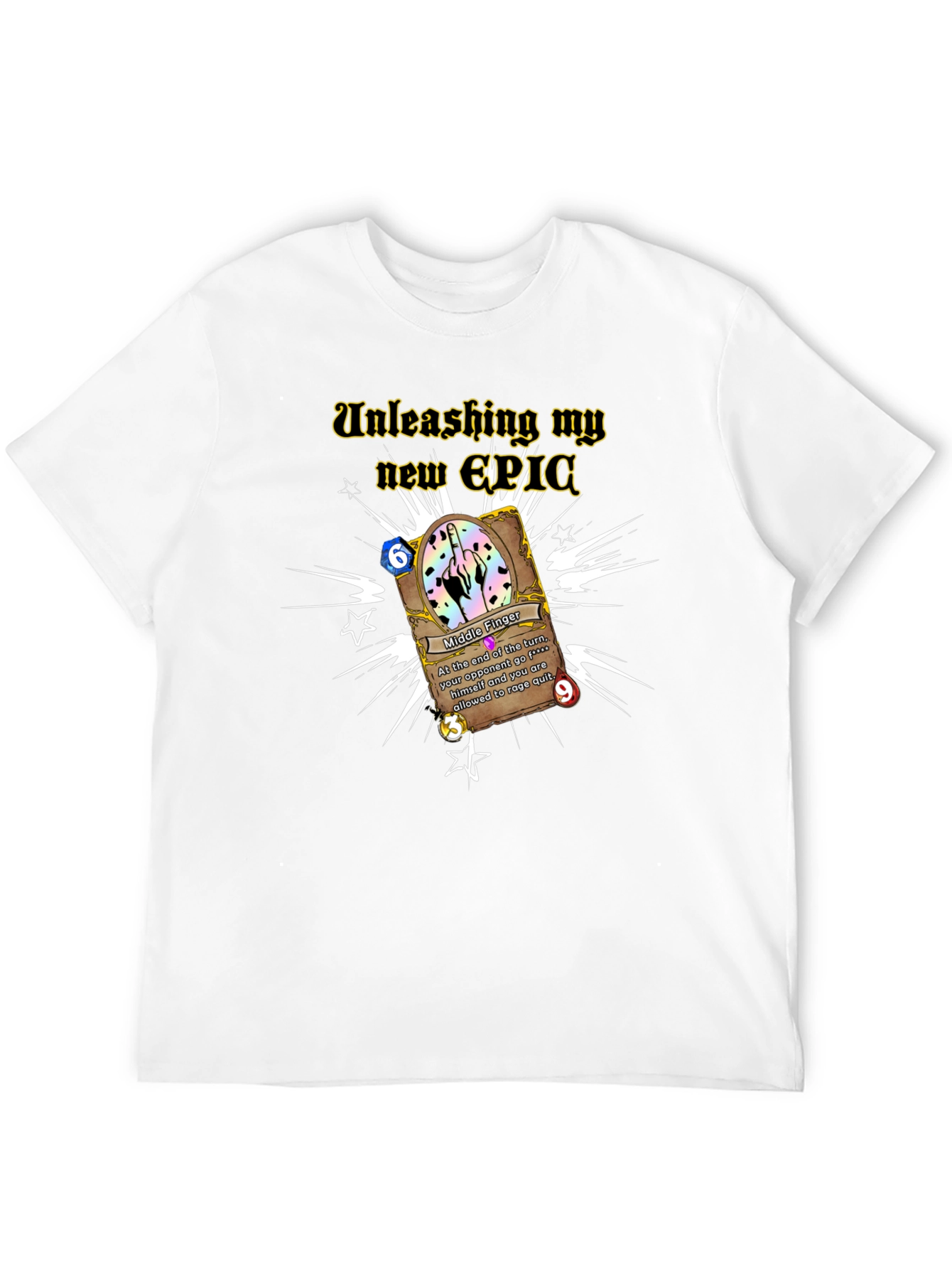 Unleash My New Epic Middle Finger T-Shirt