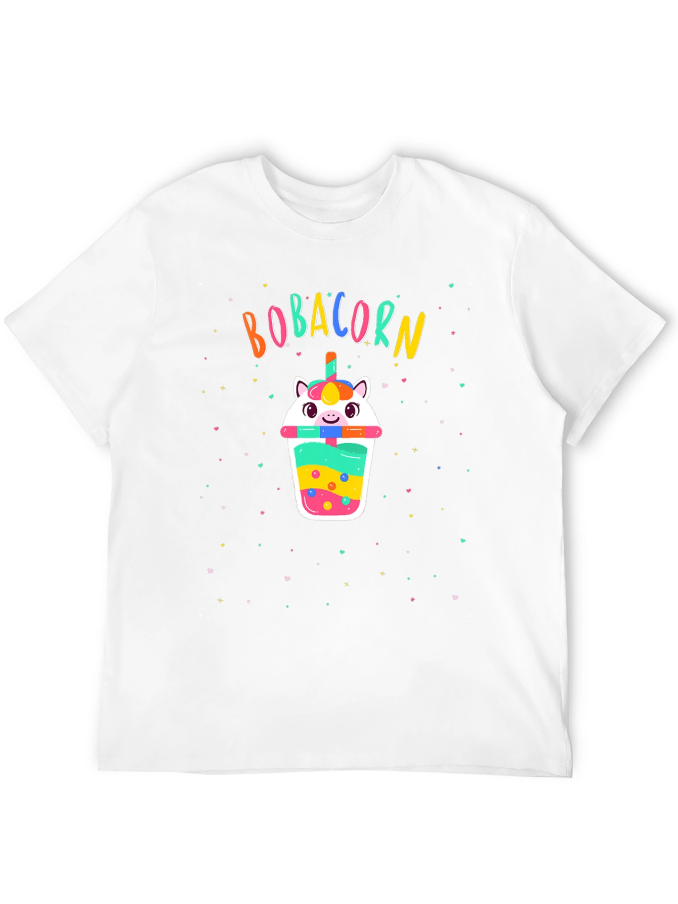 Bobacorn Black T-Shirt