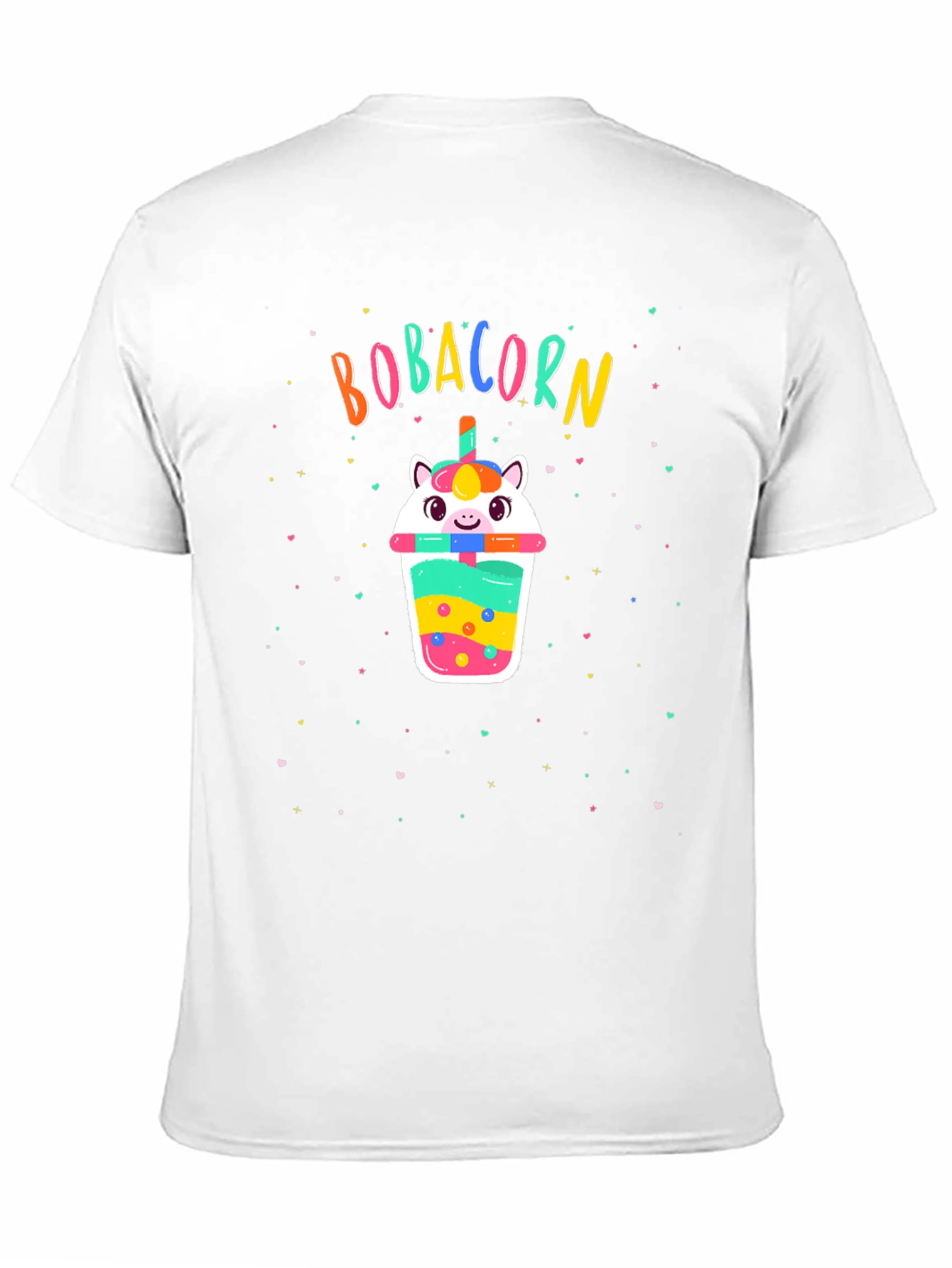 Bobacorn Black T-Shirt
