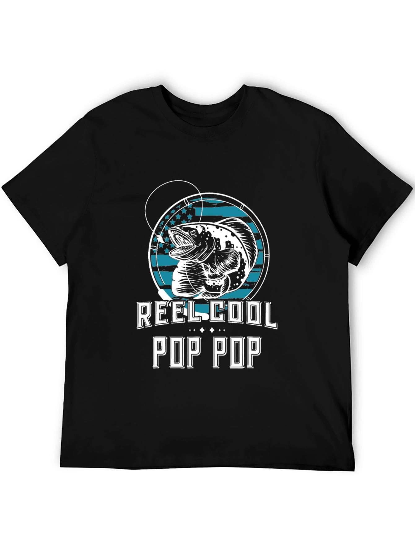 Reel Cool Pop Pop Fishing T-Shirt