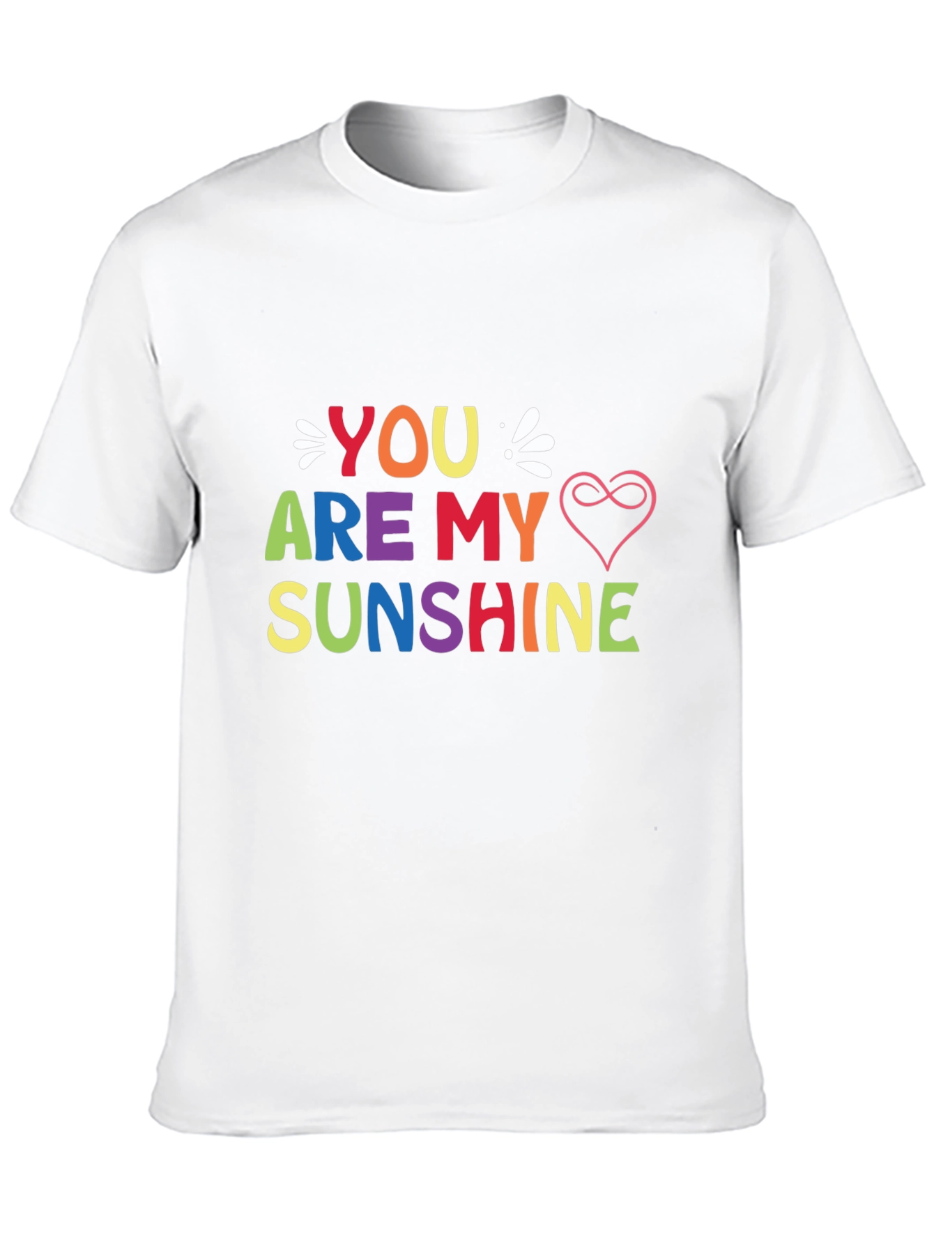 You Are My Sunshine Graphic Tee - Black