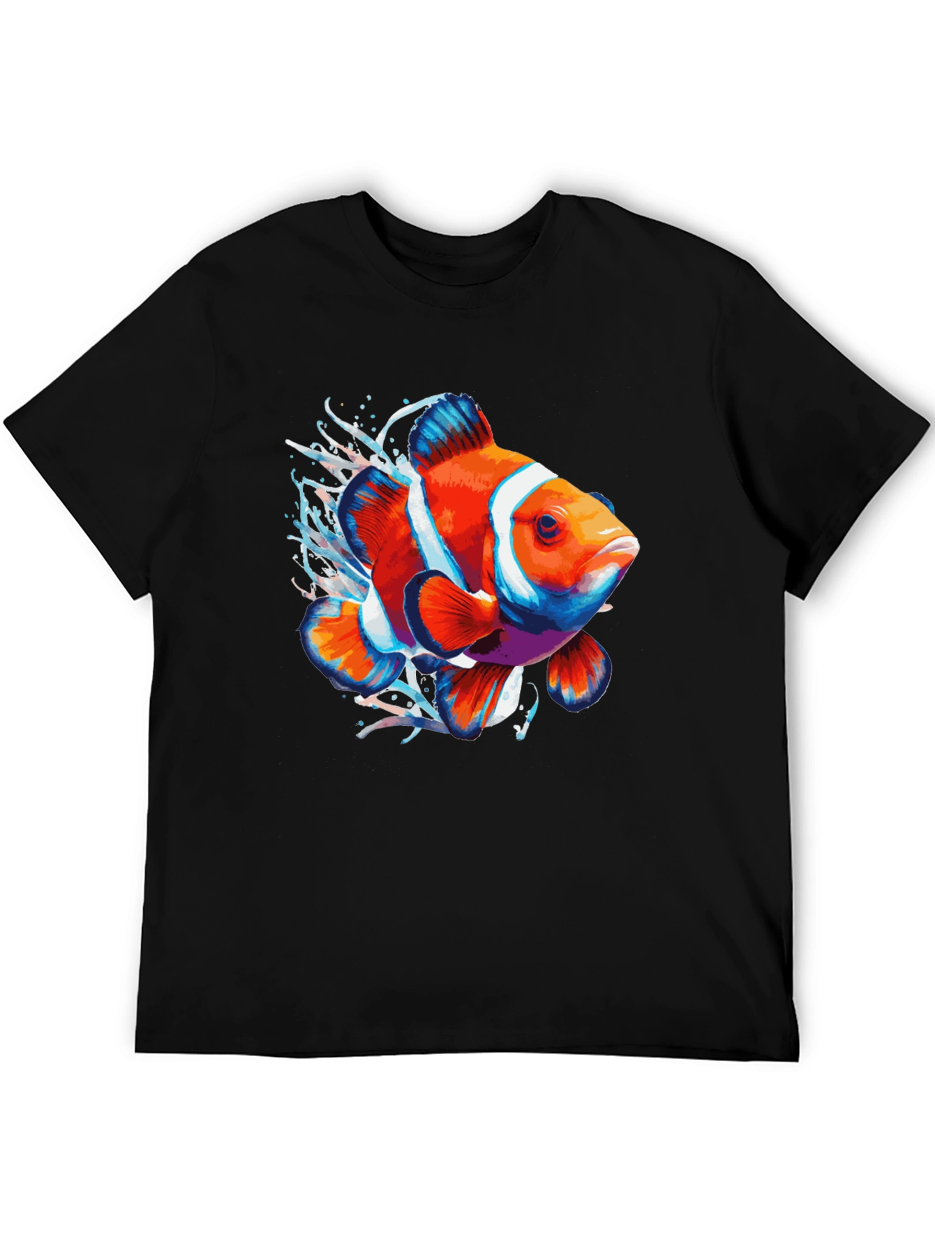 Clownfish Graphic Tee - Bold Aquatic Style