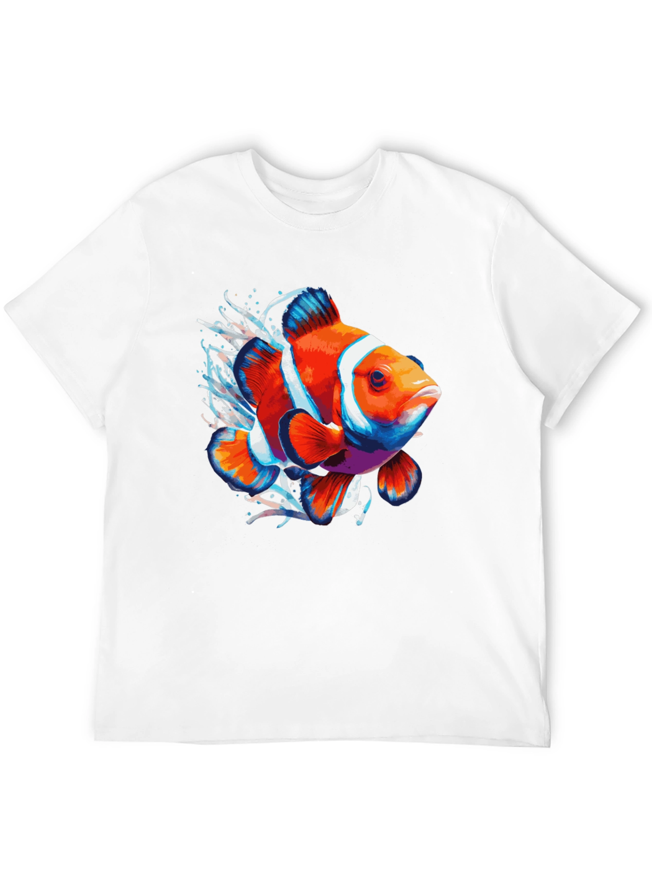 Clownfish Graphic Tee - Bold Aquatic Style