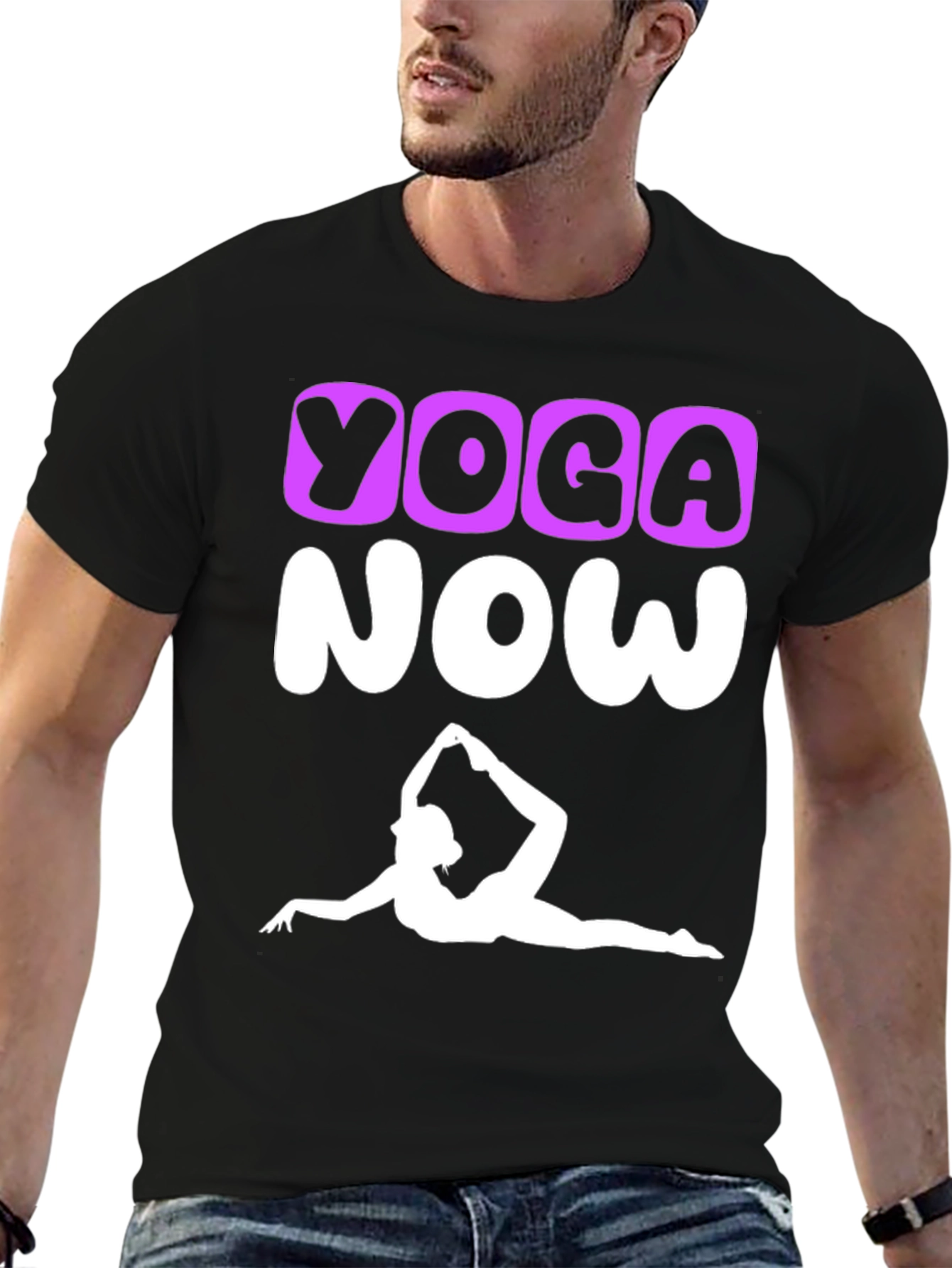 Yoga Now Graphic T-Shirt for Fitness & Style