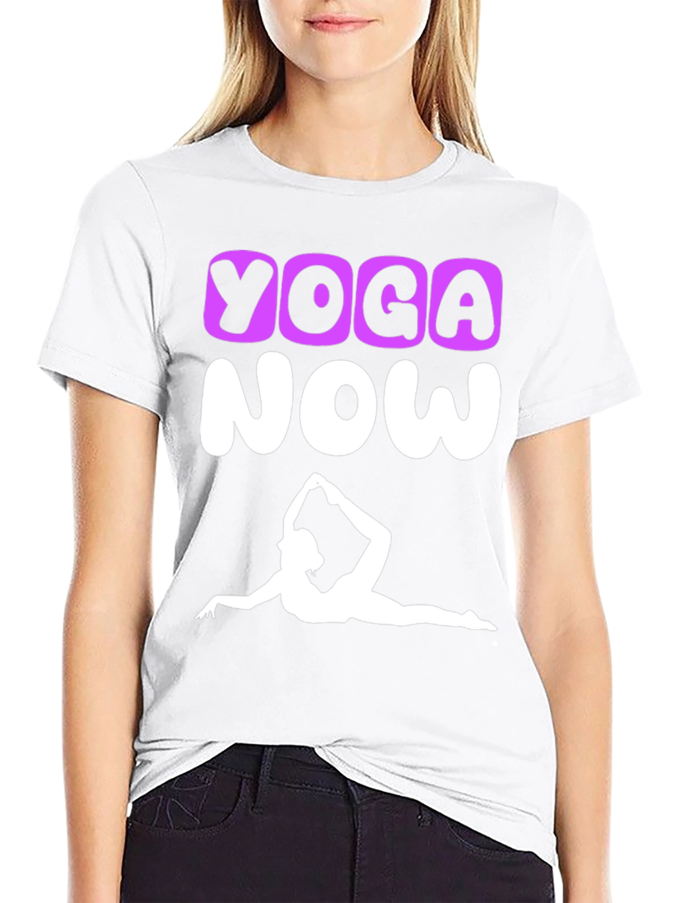 Yoga Now Graphic T-Shirt for Fitness & Style