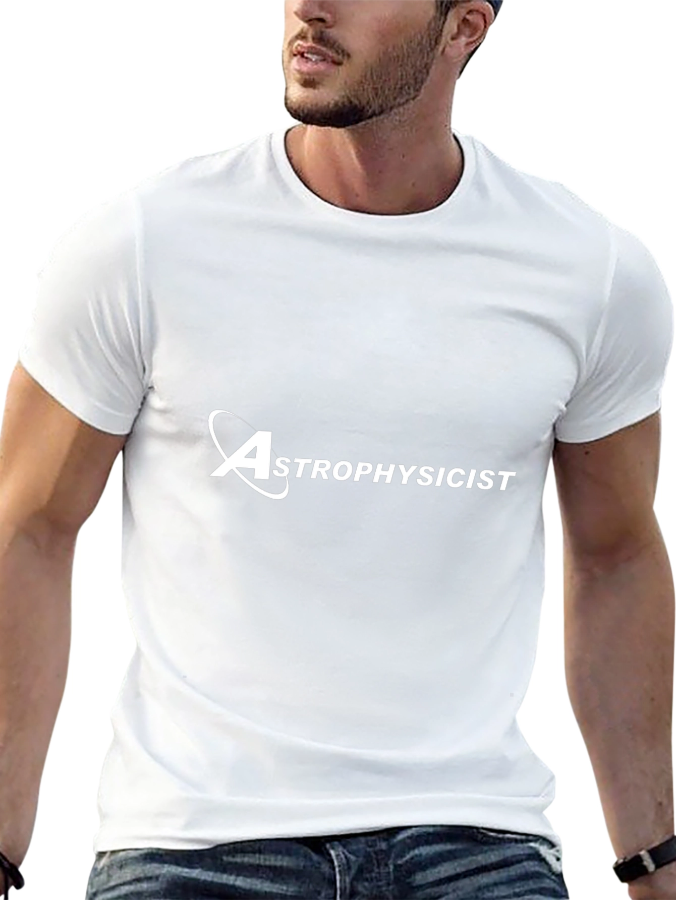 Astrophysicist T-Shirt - Black Cotton Tee