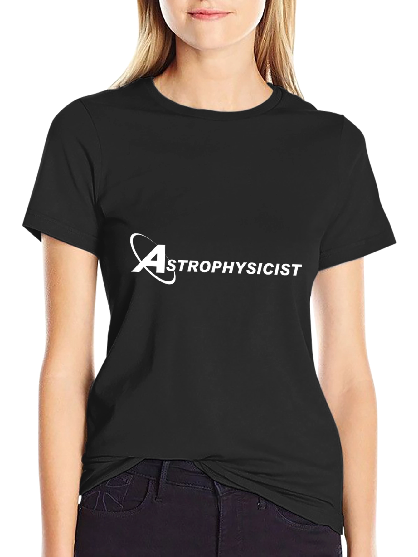 Astrophysicist T-Shirt - Black Cotton Tee
