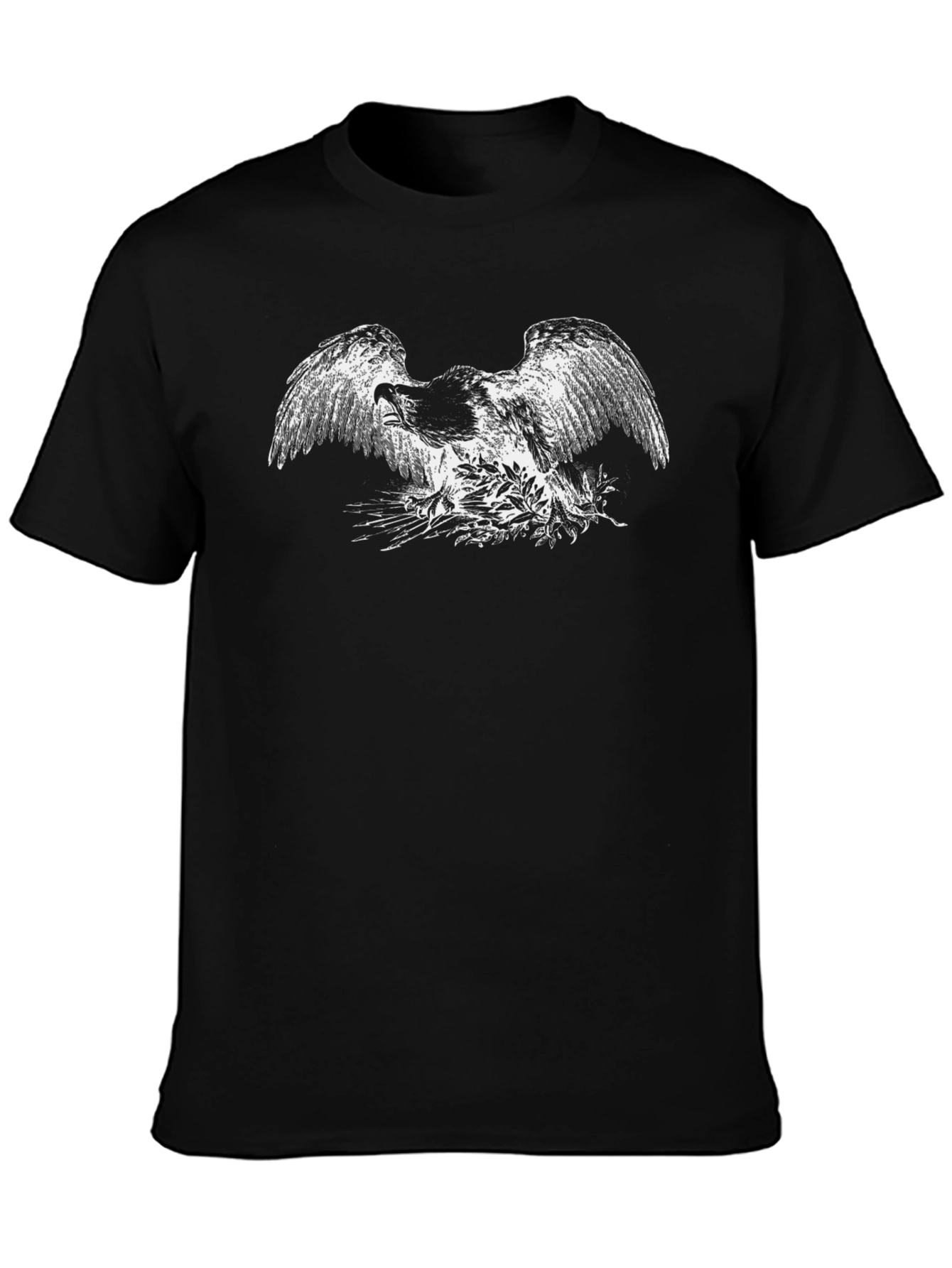 Black Eagle Graphic Tee - Menswear