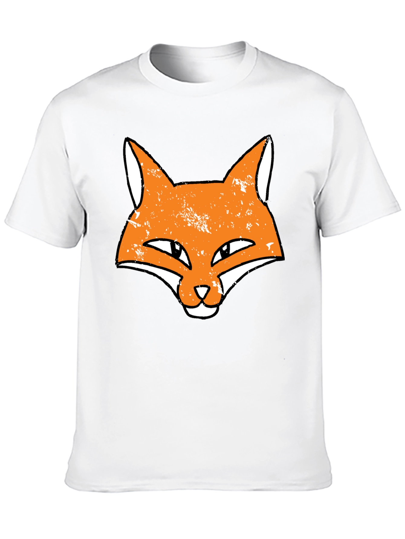Fox Head Graphic Black T-Shirt
