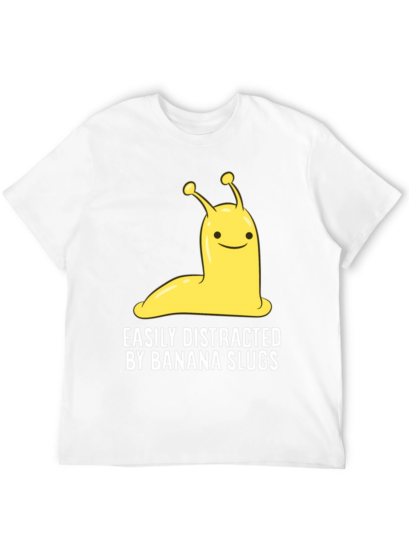 Banana Slug Tee - Easily Distracted Funny T-Shirt