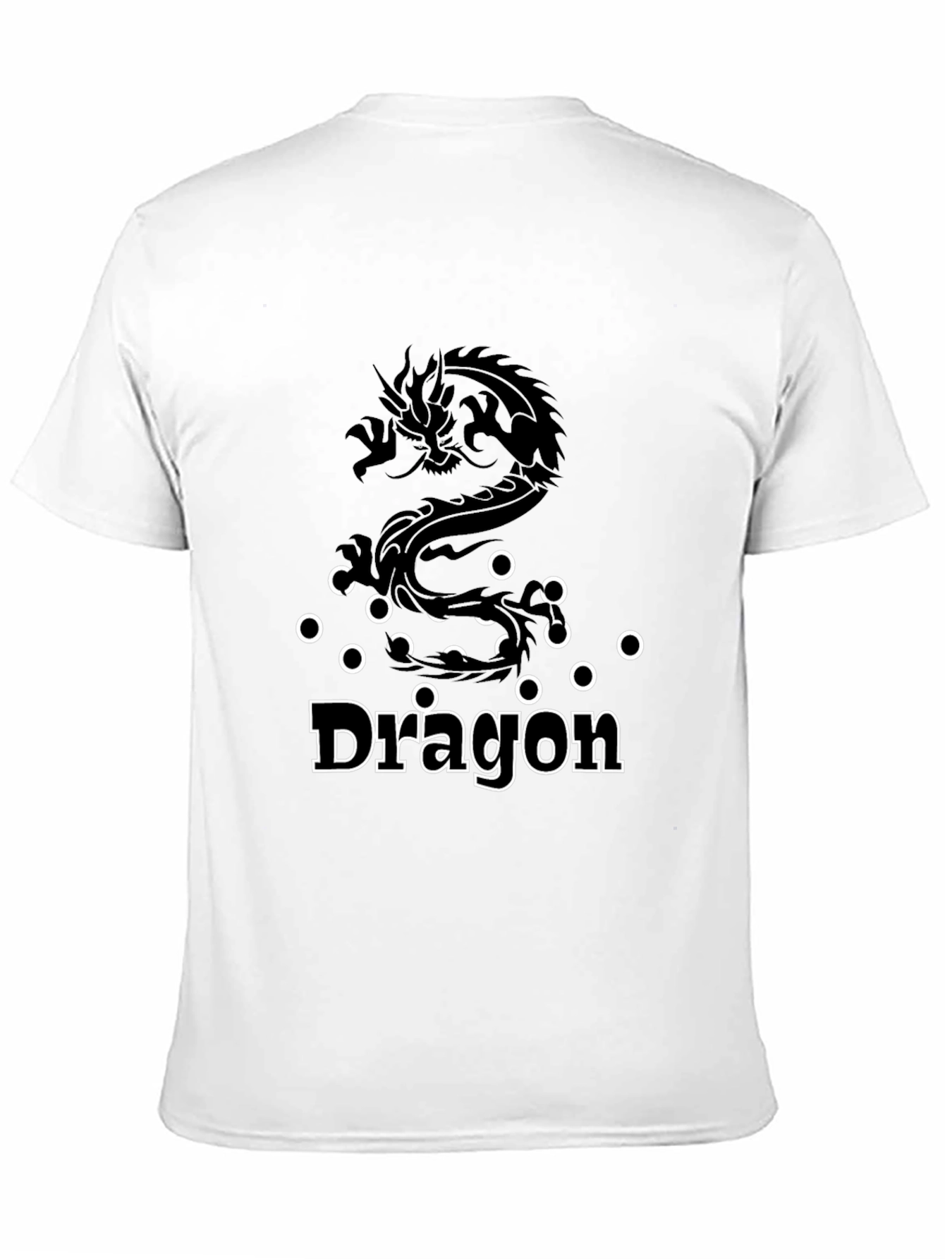 Dragon Graphic Tee - Black