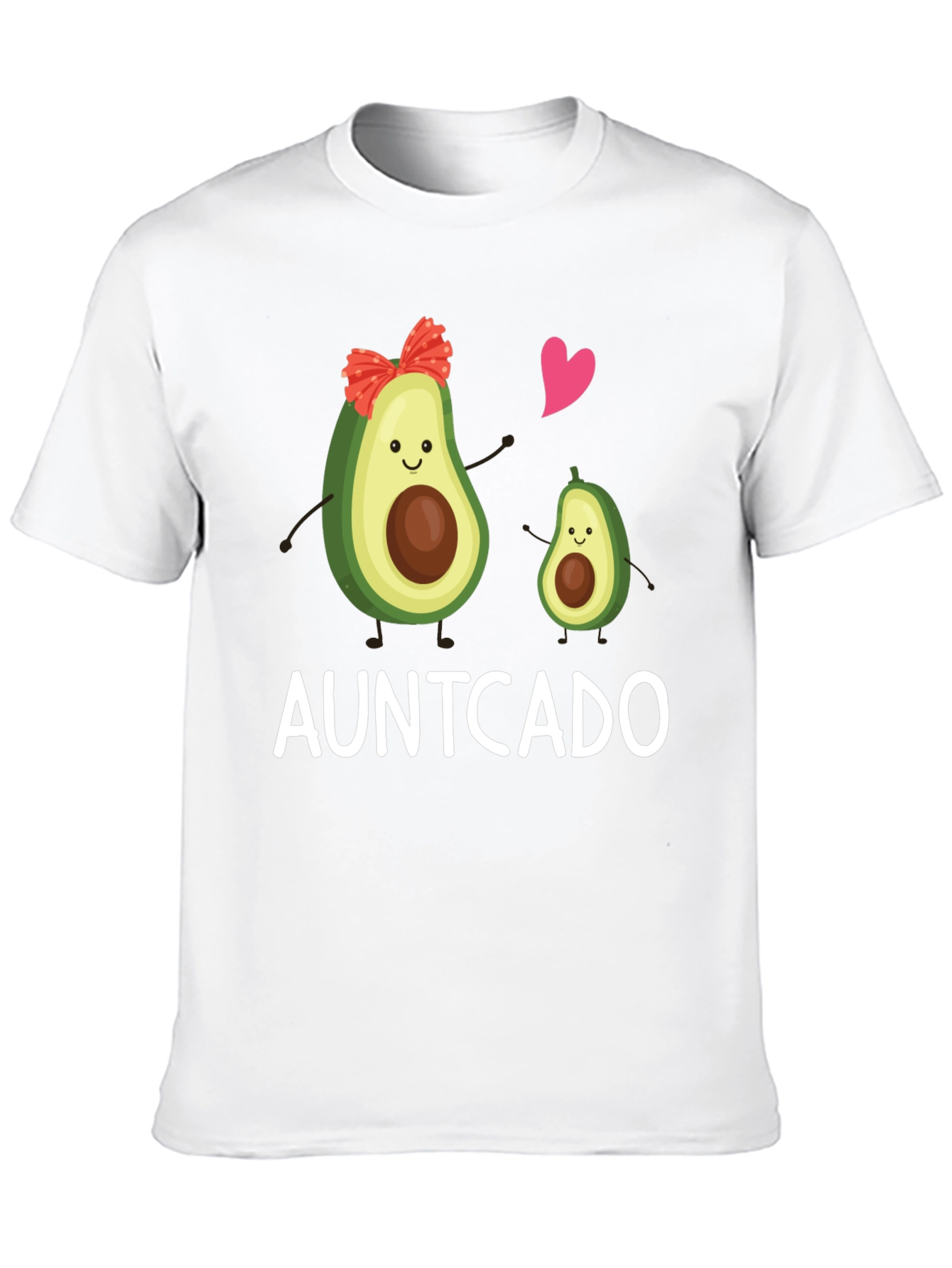 Auntcado Avocado Graphic T-Shirt - Aunt Avocado Gift