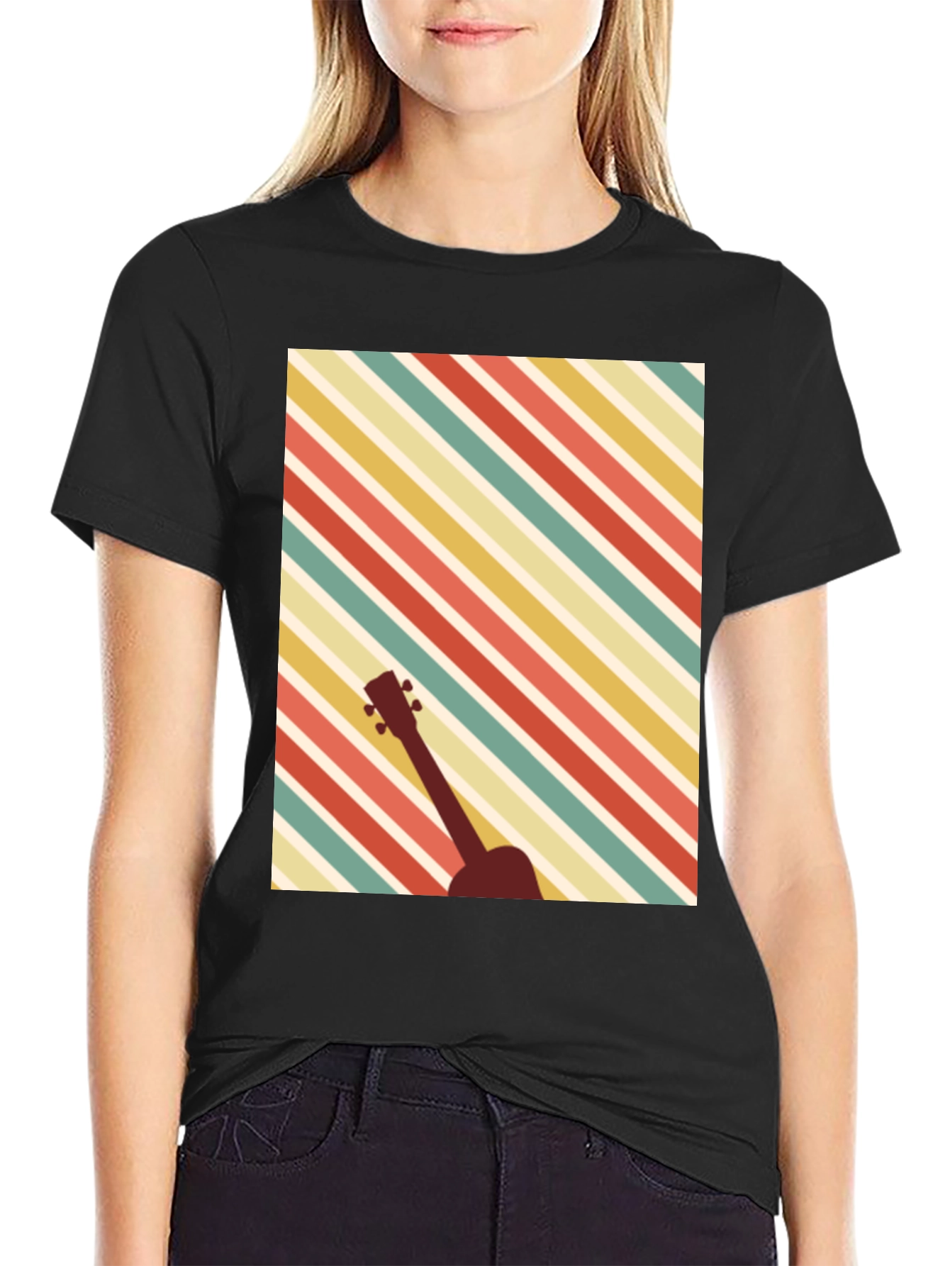 Retro Guitar T-Shirt