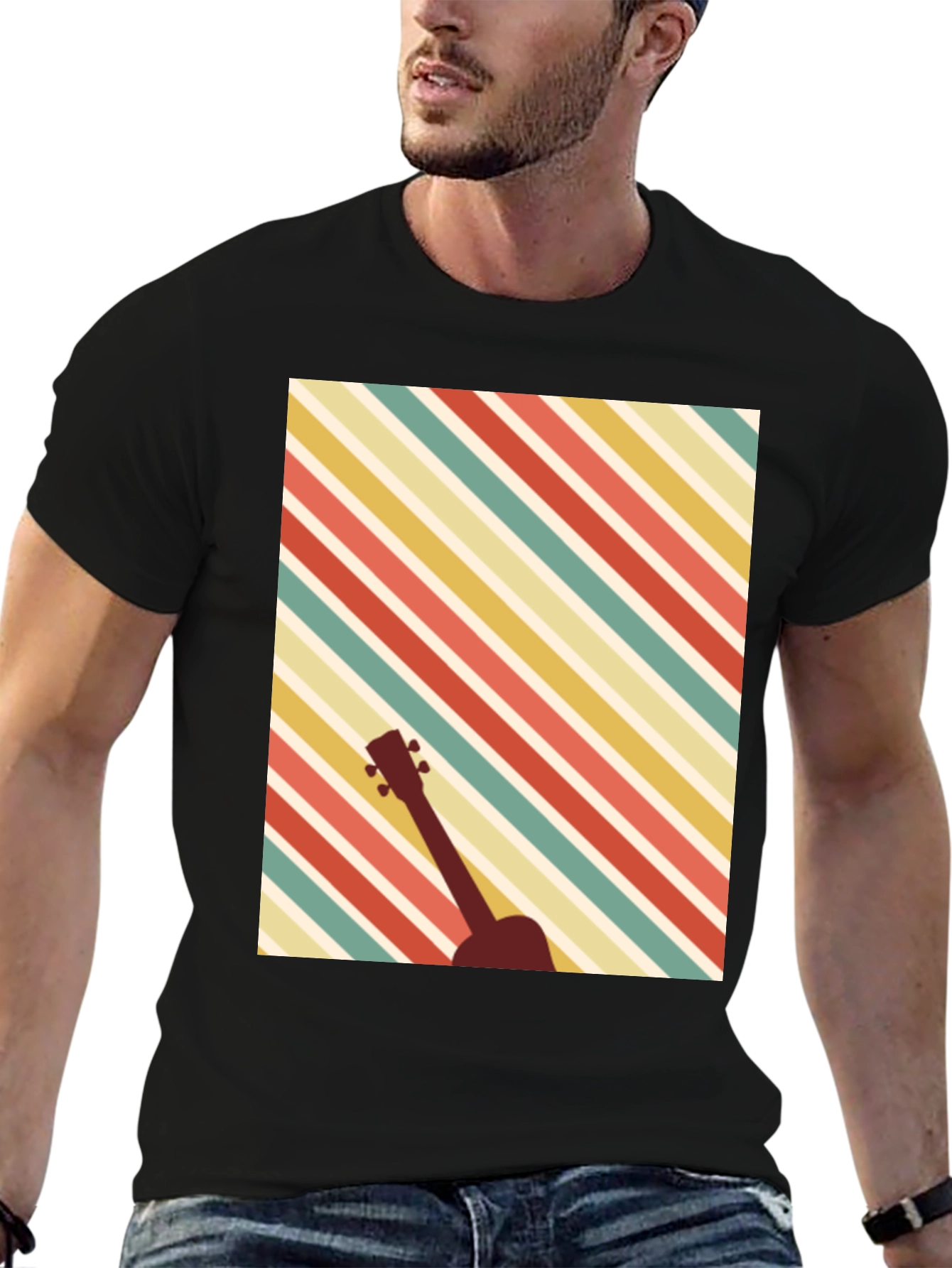 Retro Guitar T-Shirt