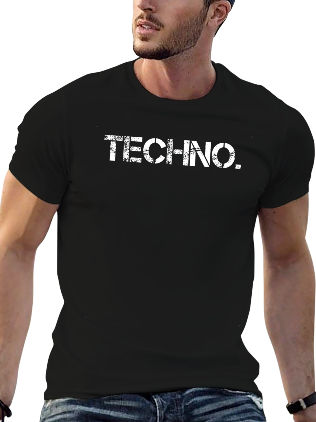 Techno Music Fan T-Shirt - Classic Design