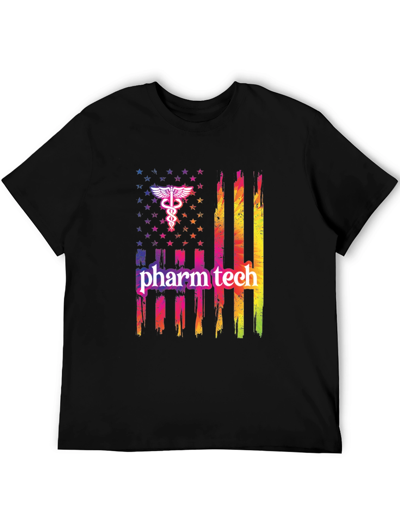 Pharm Tech American Flag T-Shirt