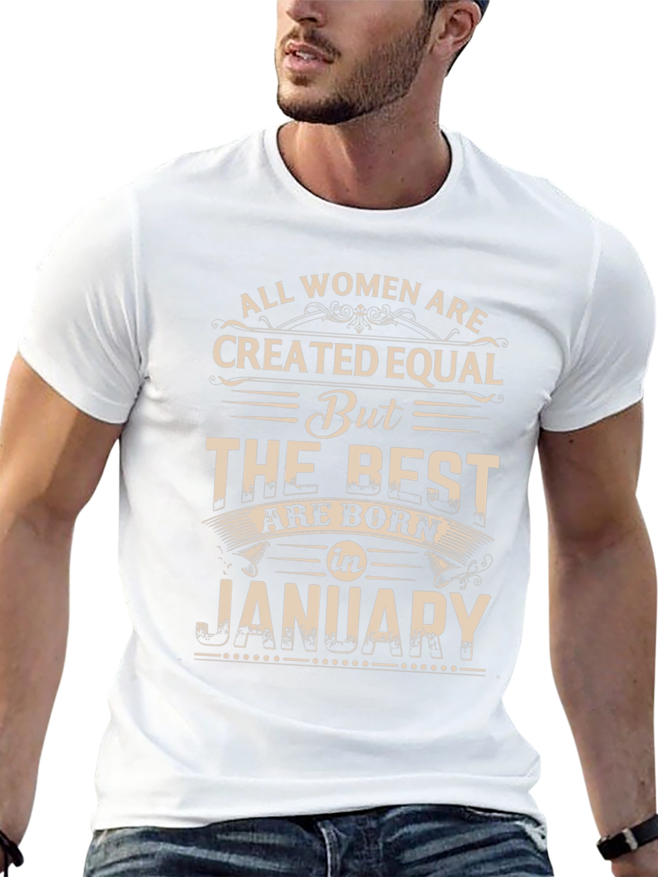 Women Born in January Graphic Tee