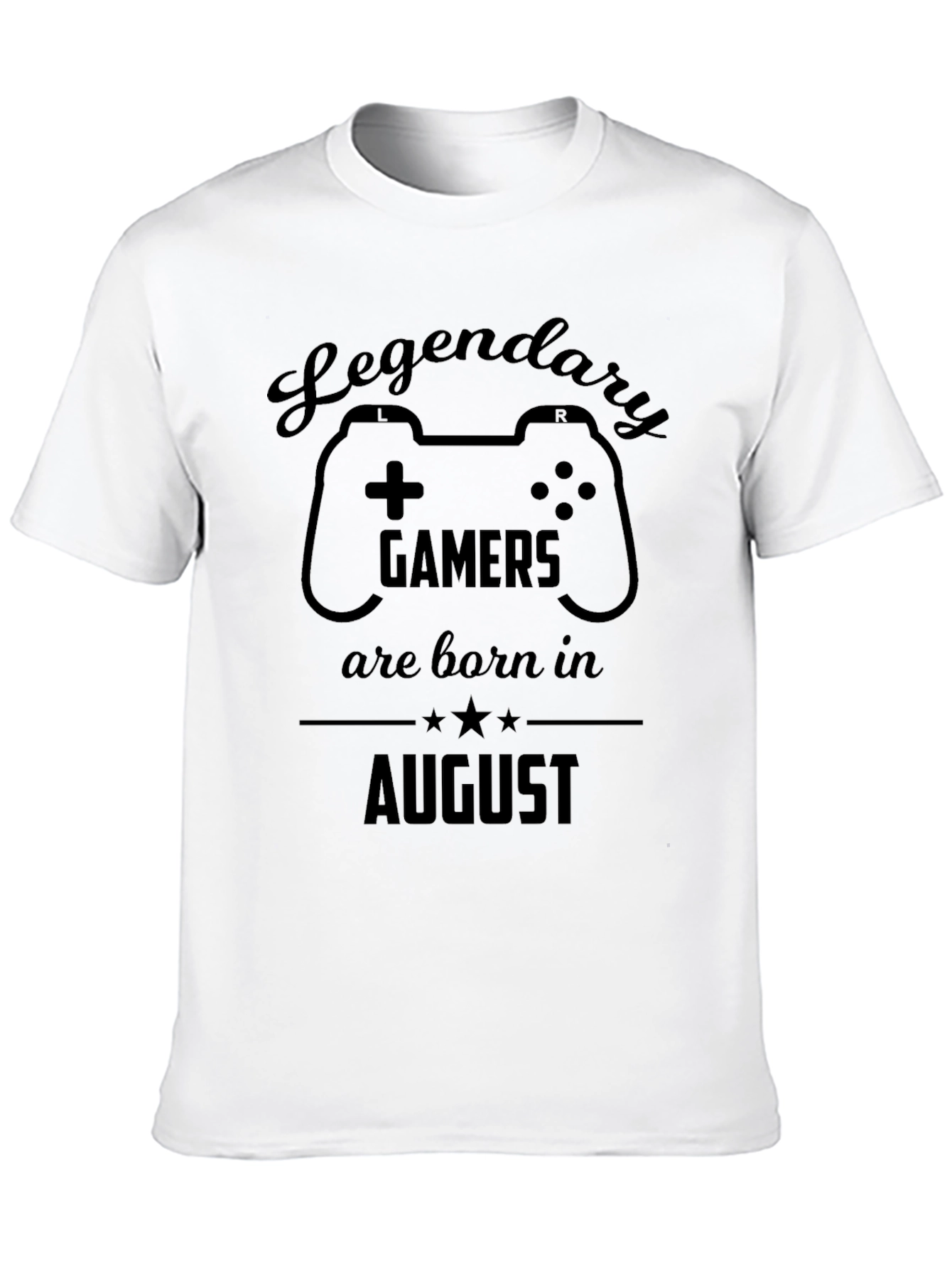 Legendary Gamers August Birthday T-Shirt