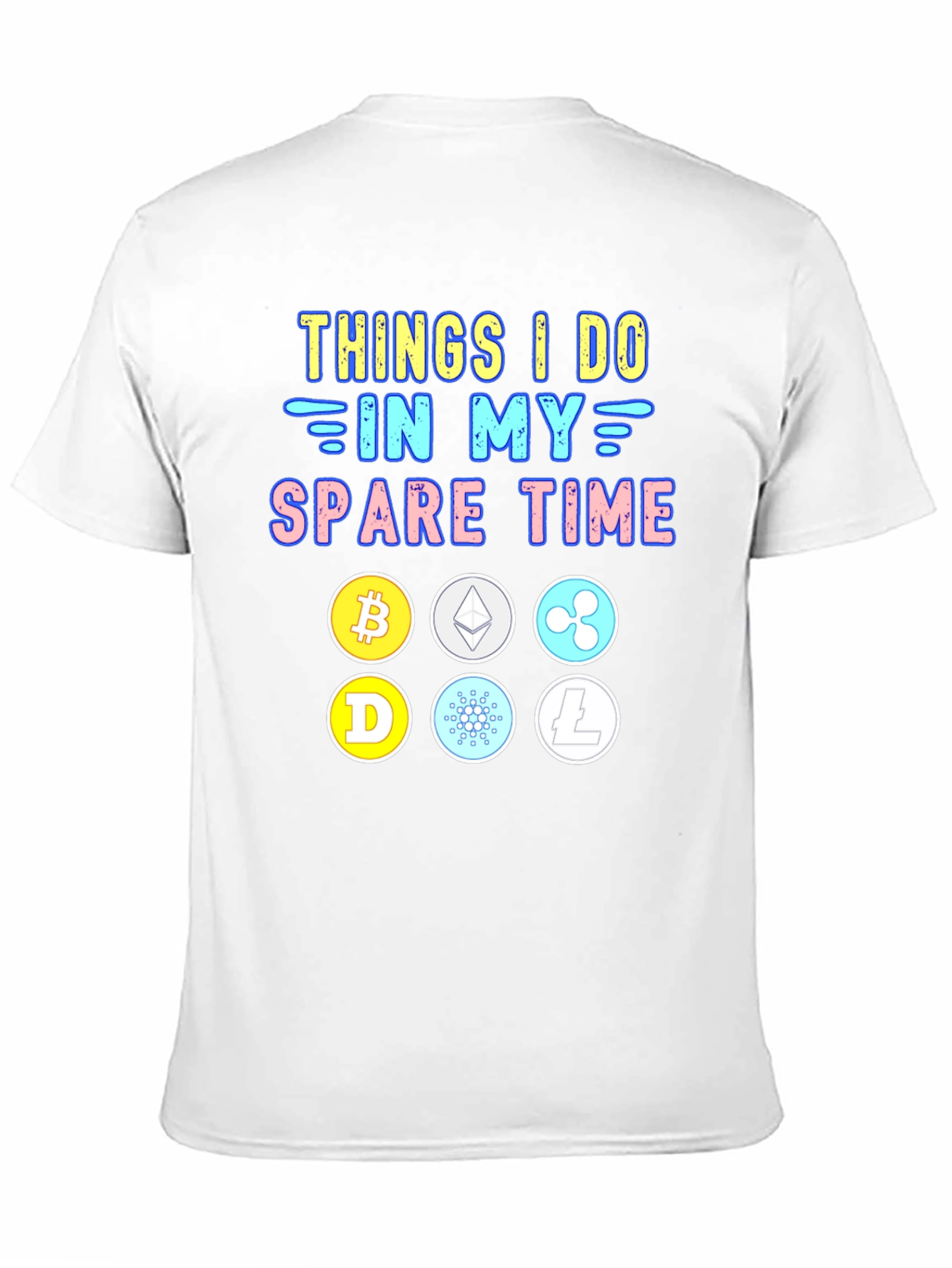 Crypto Spare Time Graphic Tee