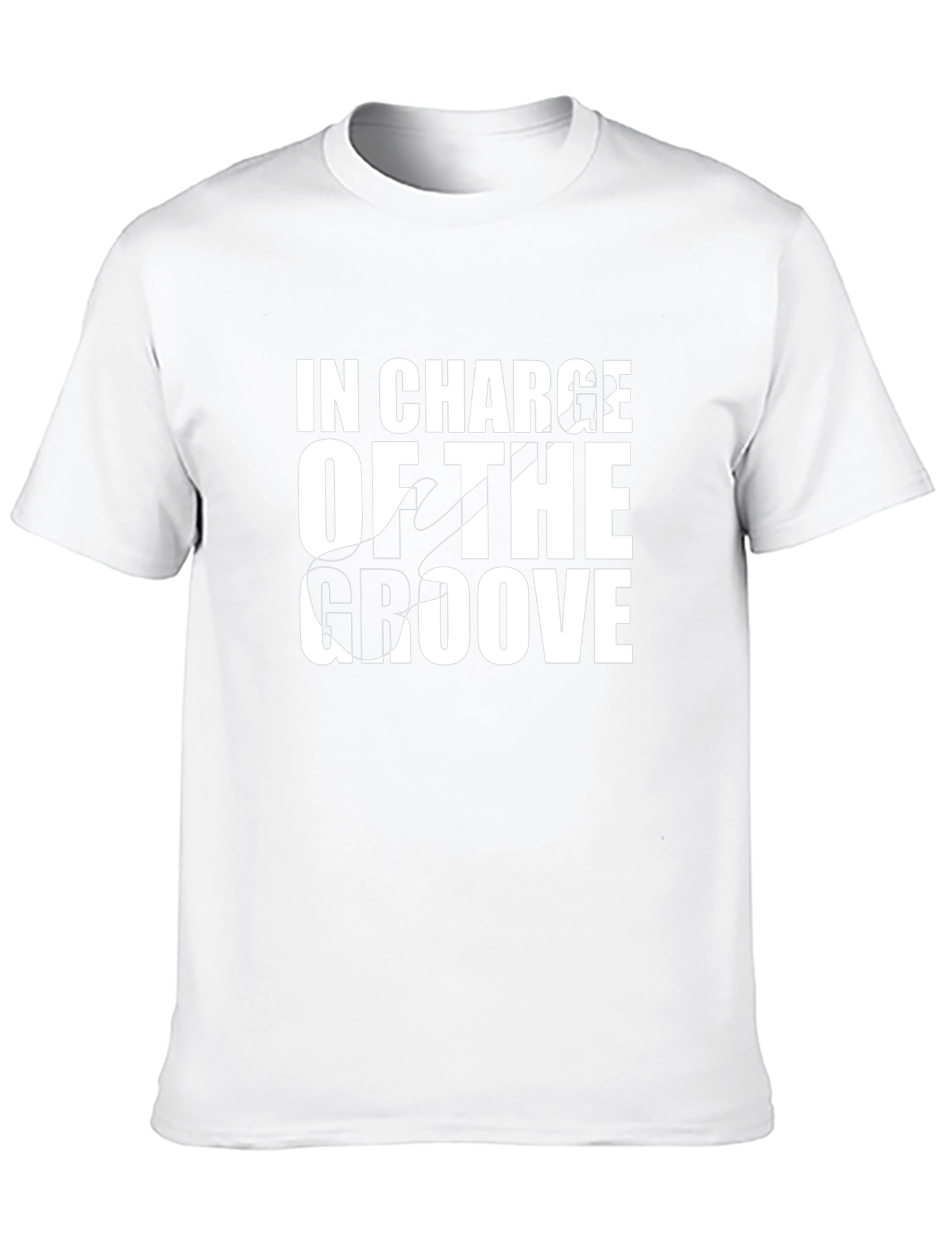 In Charge of the Groove Black T-Shirt